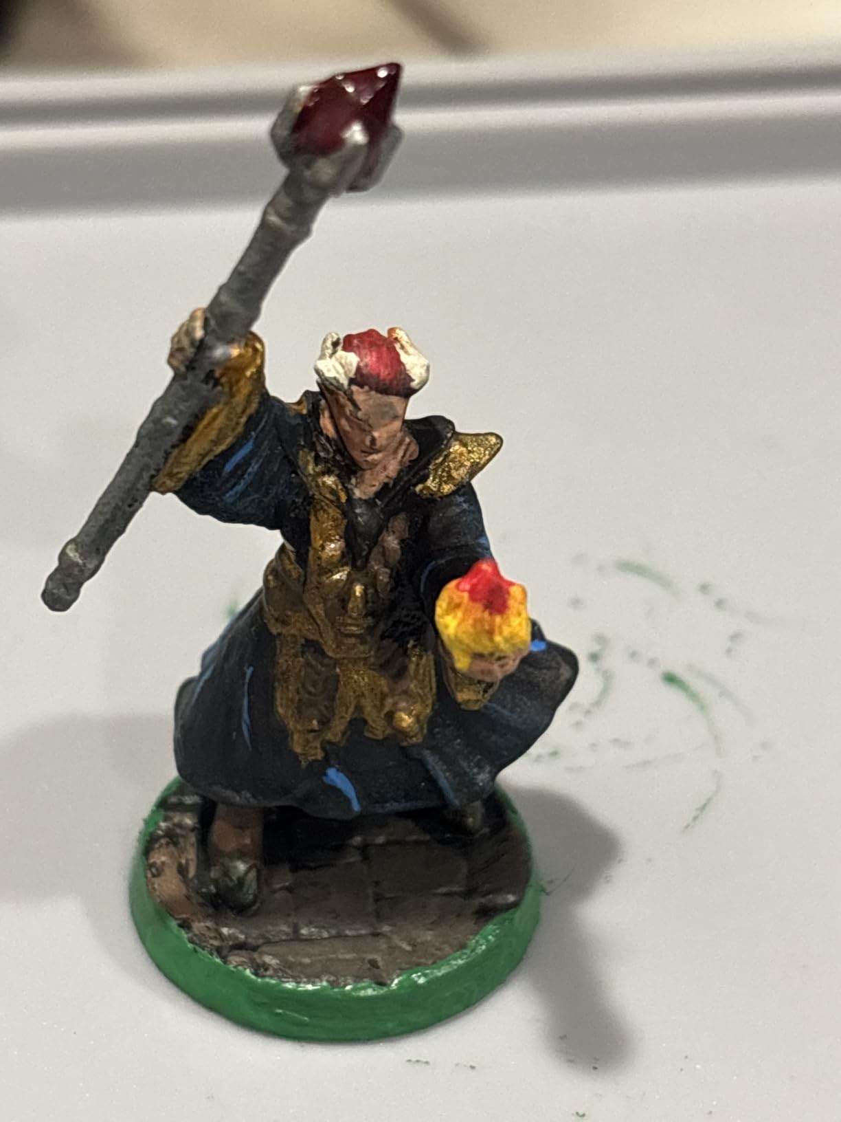 The Army Painter Battlefields Basing Set - Static Grass for Miniature Terrain Basing set - Static Grass & Free Basing Glue, Woodland Scenic Static Grass, Scenery Flocks - Master Quality Game Miniature customer photo 1