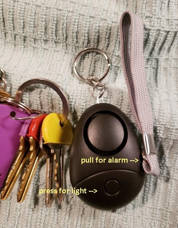 KOSIN Personal Safety Alarm, 6 Pack 140DB Personal Security Alarm Keychain with LED Lights, Emergency Safety Alarm for Women, Men, Children, Elderly customer photo 2