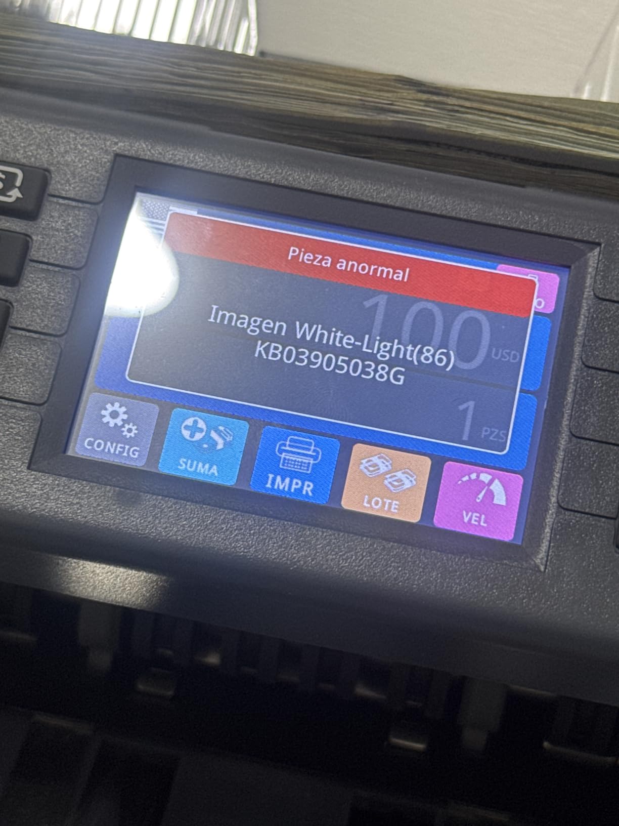 RIBAO BC-55 Premium Bank Grade Money Counter Machine Multi Currency Mixed Denomination Bill Cash Value Counter 2 CIS/UV/MG/MT/IR Serial Number Recording FCC Approved customer photo 1