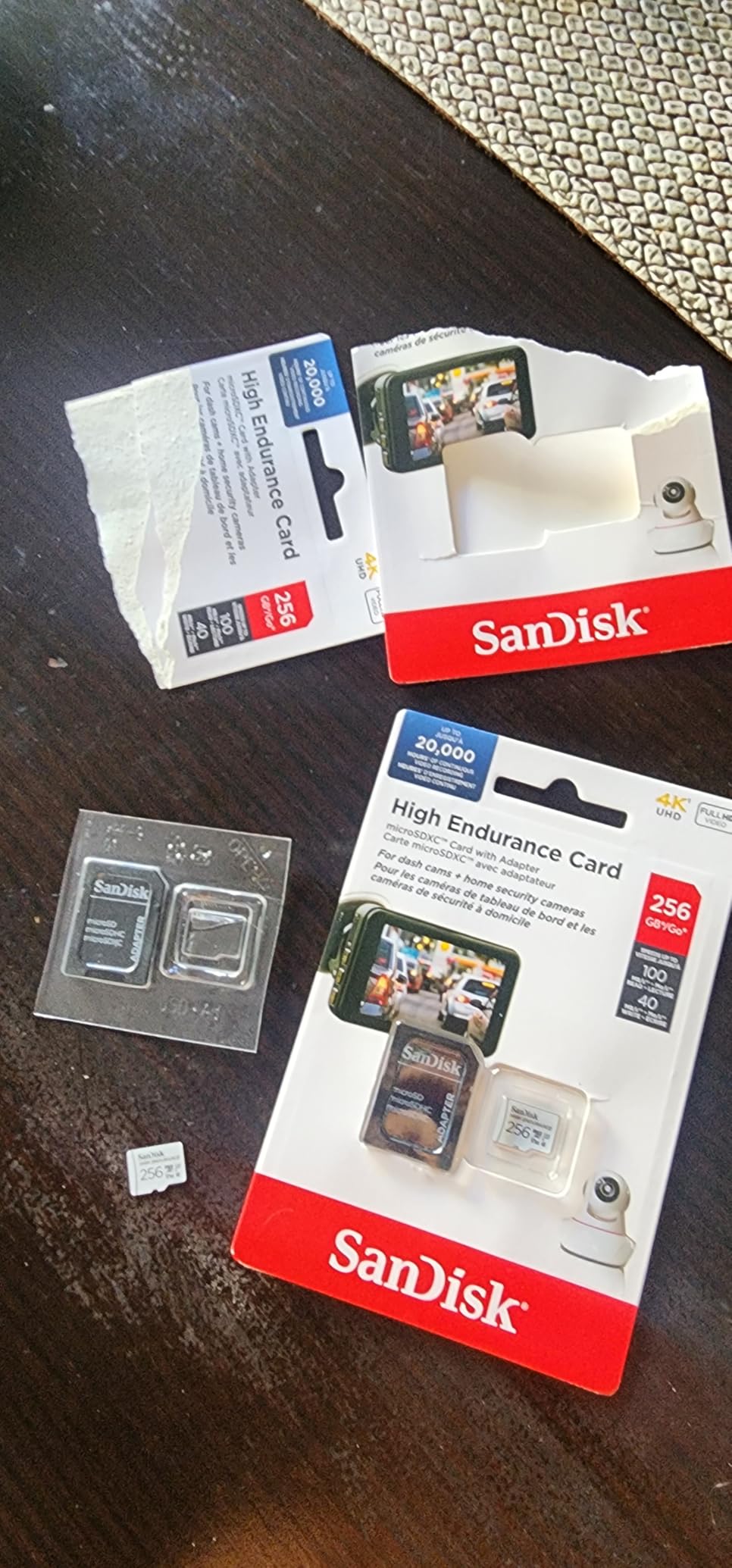SanDisk 128GB High Endurance Video MicroSDXC Card with Adapter for Dash Cam and Home Monitoring systems - C10, U3, V30, 4K UHD, Micro SD Card - SDSQQNR-128G-GN6IA customer photo 1