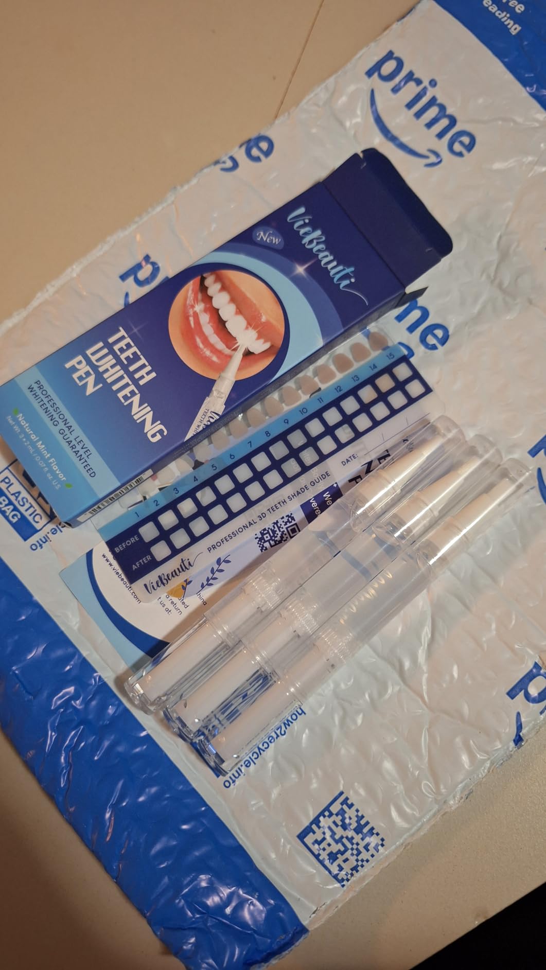 VieBeauti Teeth Whitening Pen (3 Pcs), 30+ Uses, Effective, Painless, No Sensitivity, Travel-Friendly, Easy to Use, Beautiful White Smile, Mint Flavor customer photo 2