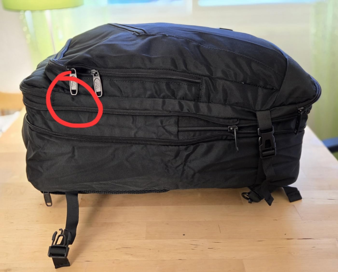 MATEIN Carry on Backpack, Extra Large Travel Backpack Expandable Airplane Approved Weekender Bag for Men and Women, Water Resistant Lightweight Daypack for Flight 40L, Black customer photo 1