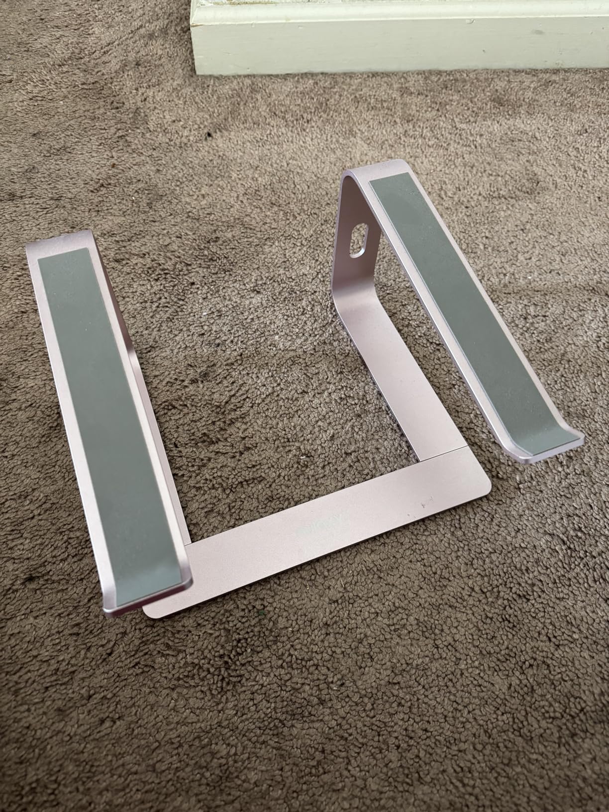 Nulaxy Fully Aluminum Detachable Laptop Stand, Ergonomic Ventilated Cooling Laptop Holder Computer Riser for Desk, Anti-Slip Design Notebook Stand Compatible with All 10-16