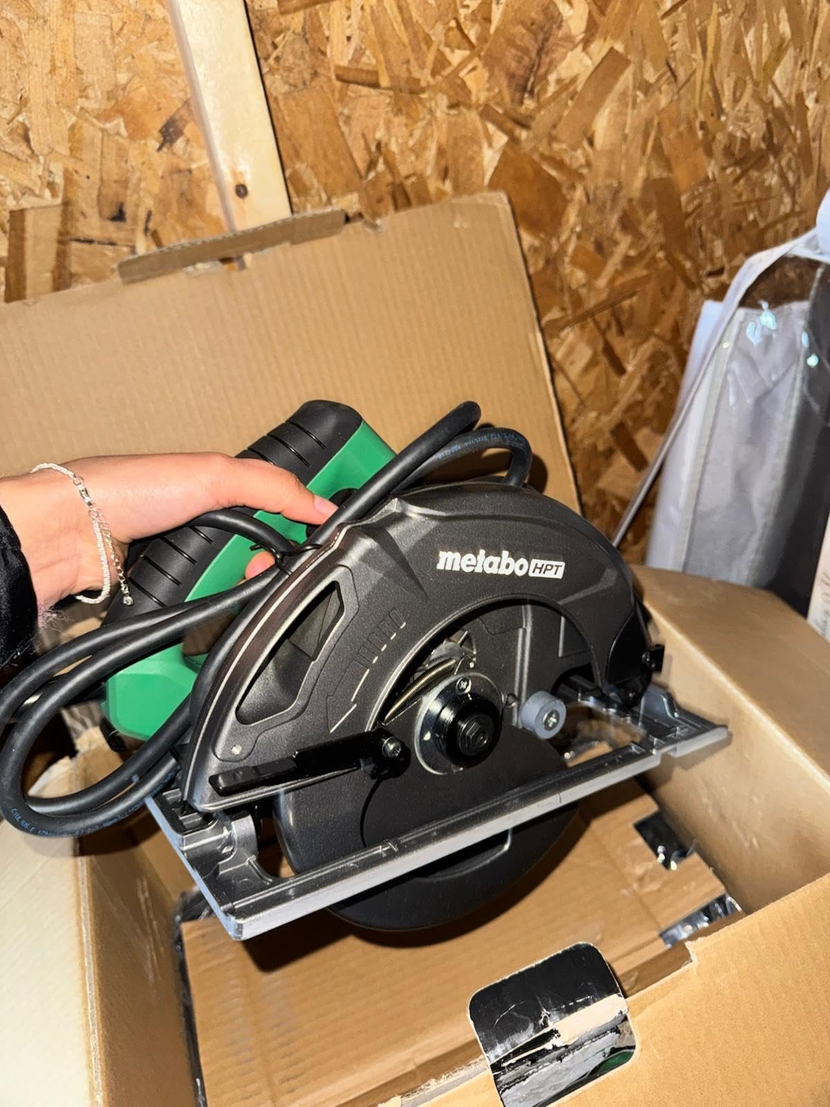 Metabo HPT 7-1/4-Inch Circular Saw Kit | 6,000 Rpm, 15-Amp Motor (C7SB3) customer photo 1