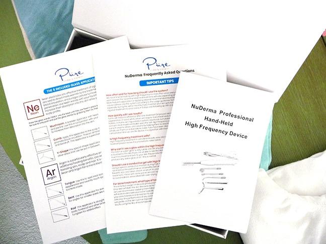 NuDerma Professional Skin Therapy Wand - Portable Skin Therapy Machine with 6 Neon & Argon Wands - Boost Your Skin - Clear Firm & Tighten customer photo 1