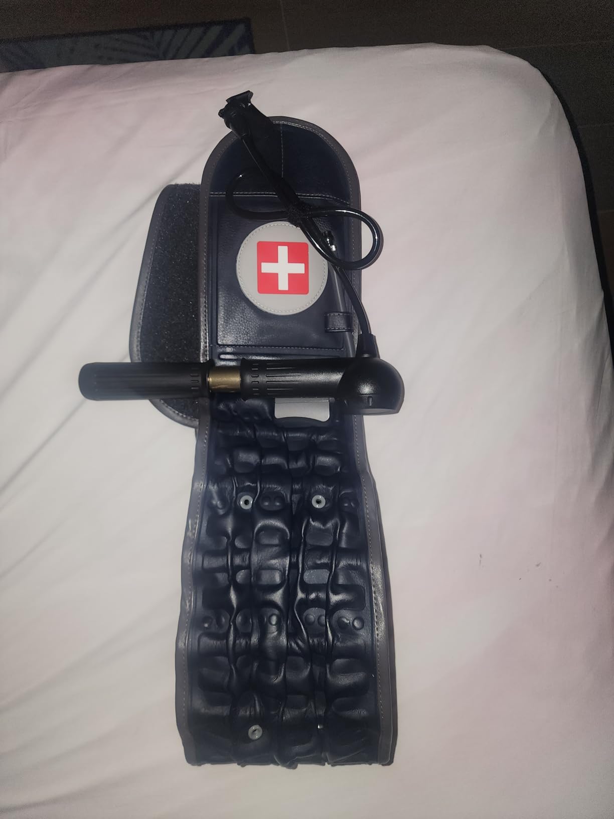 Back Decompression Belt Inflatable Lumbar Support for Lower Back Pain Relief - One Size for 29-49 Waist customer photo 1