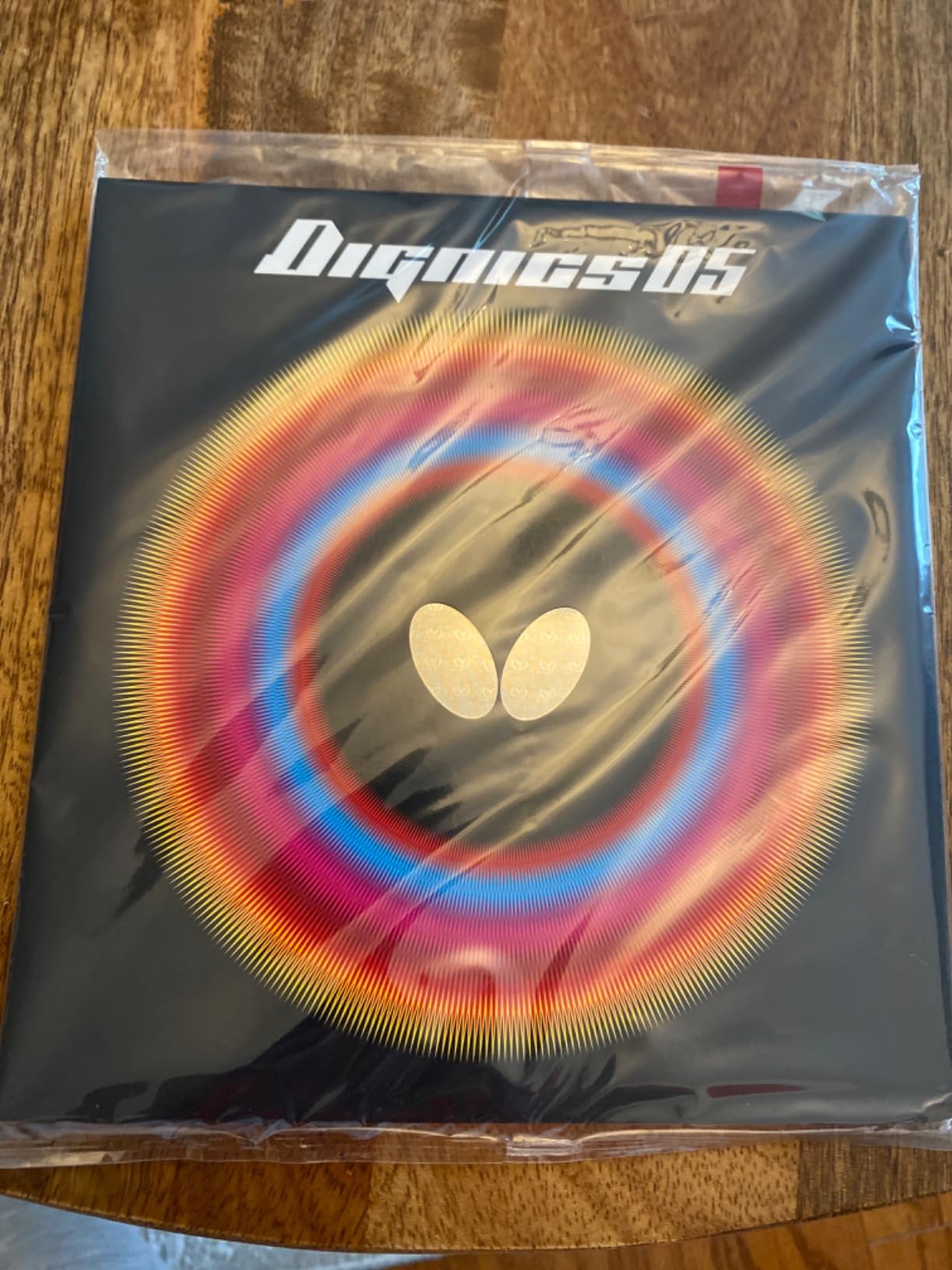 Butterfly Dignics 05 Table Tennis Rubber | Butterfly Table Tennis Rubber | 1.9 or 2.1 mm | Red or Black | 1 Inverted Table Tennis Rubber Sheet | Professional Table Tennis Rubber customer photo 1