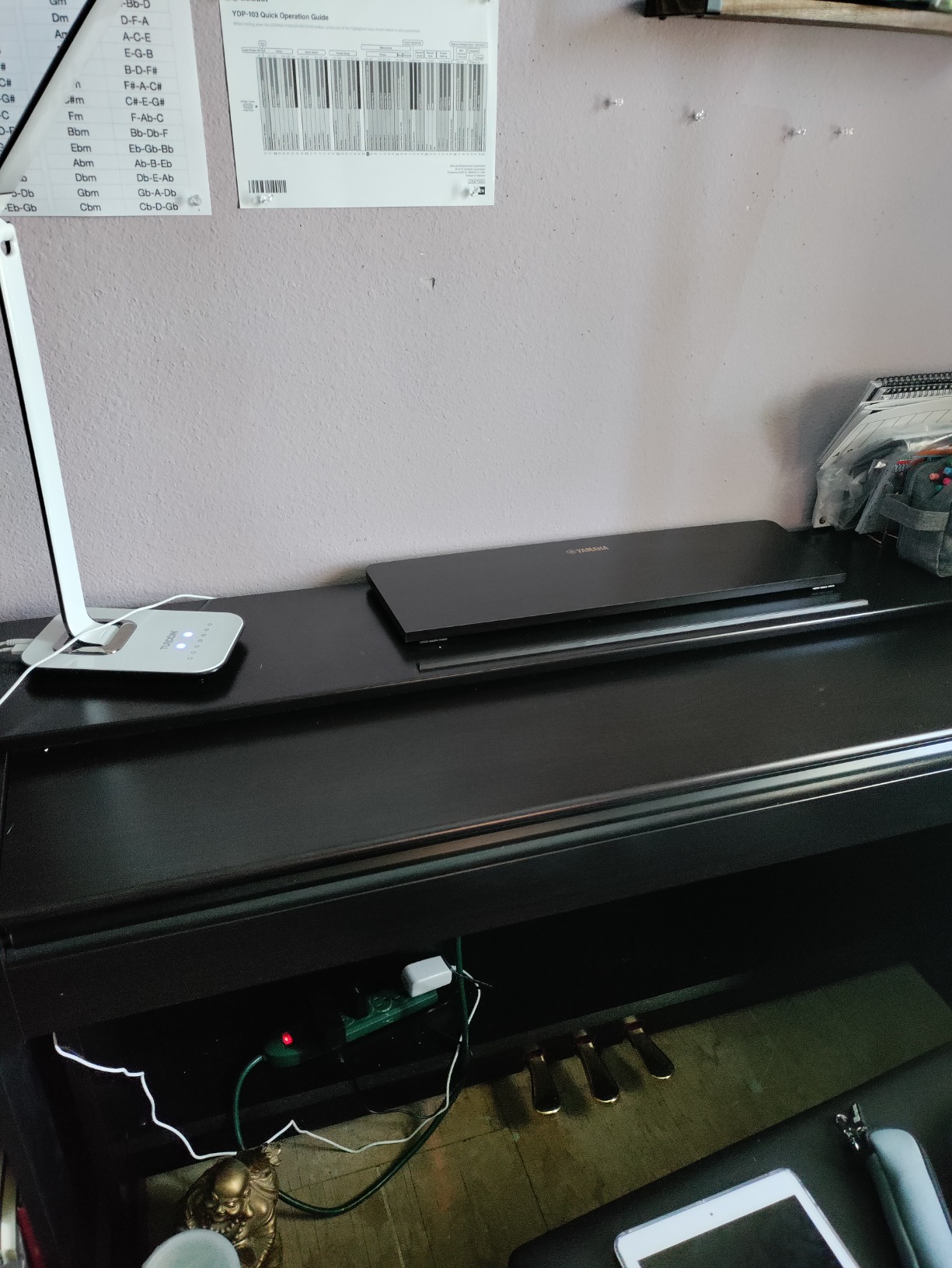 Yamaha YDP103 Arius Series Piano with Bench, Black Walnut customer photo 2