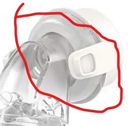 ResMed AirFit F20 Frame System - for Full-Face CPAP Mask Frame System - Replacement CPAP Accessories - Medium customer photo 1