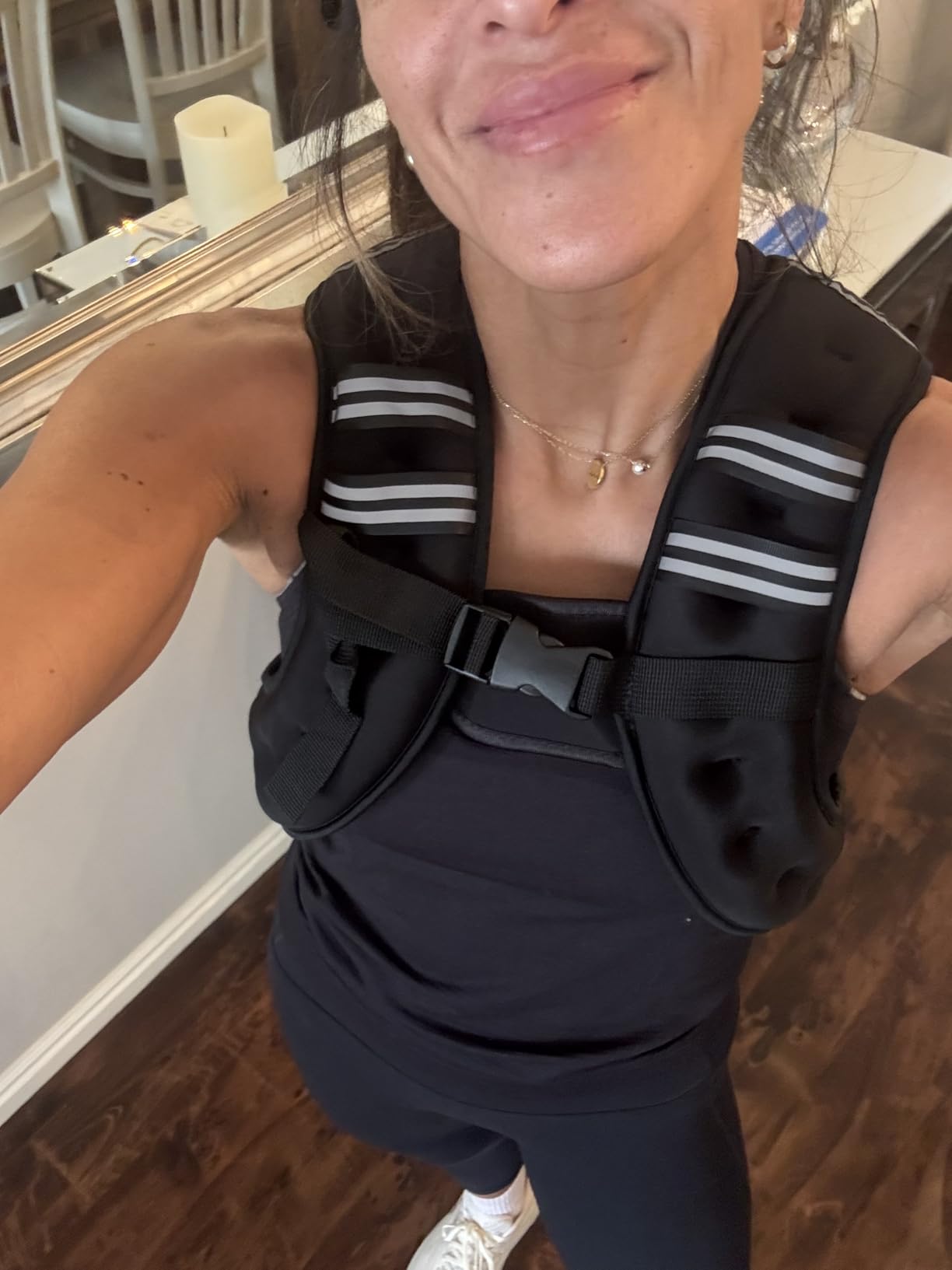 Henkelion Weighted Vest Weight Vest for Men Women Kids Weights Included, Body Weight Vests Adjustable for Running, Training Workout, Jogging, Walking customer photo 2