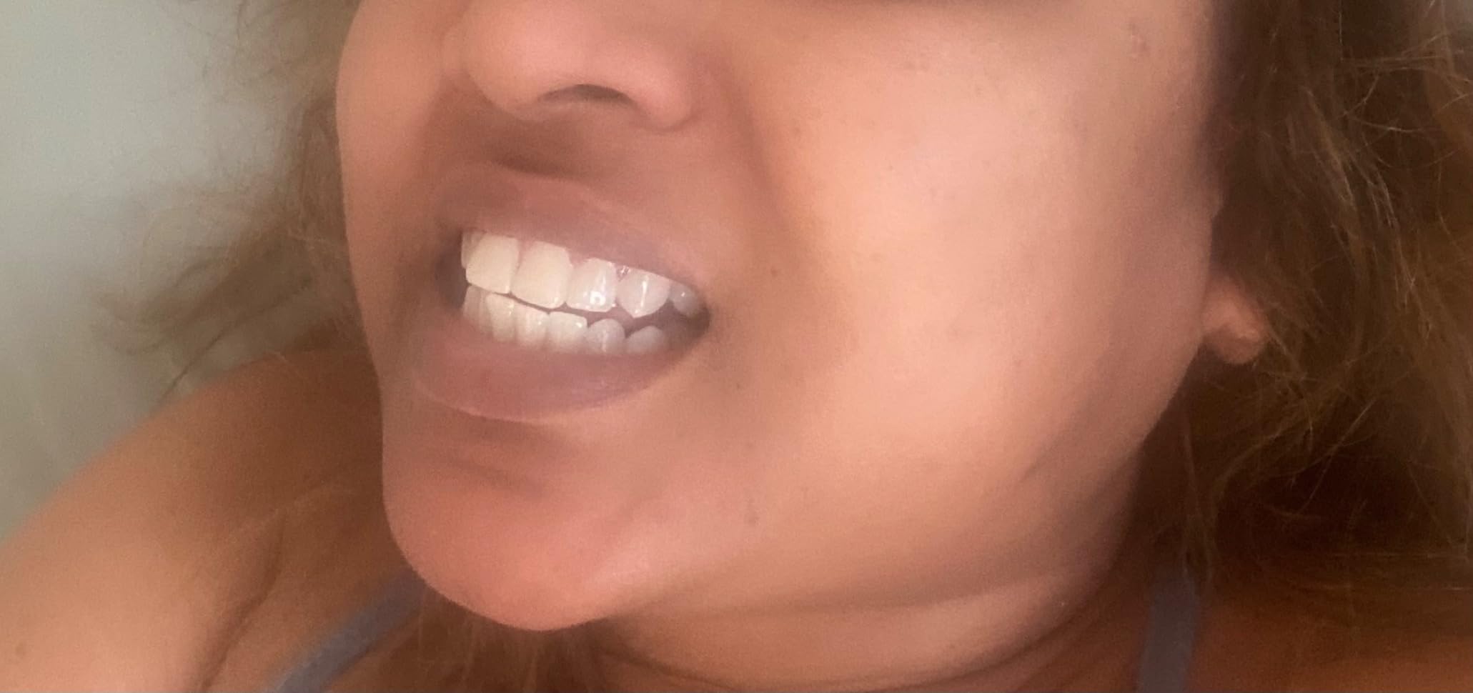 Zimba Teeth Whitening Strips - Vegan Whitening Strip Enamel Safe, 28 Strips (14 Day Treatment), Mint customer photo 1