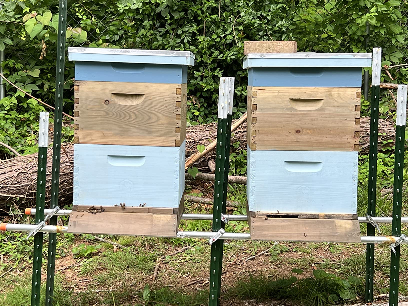 Stoney Acres Beekeeping Top Feeder, with Floats, for 10 Frame Beehive, Assembled Pine Wood, Amish Made customer photo 2