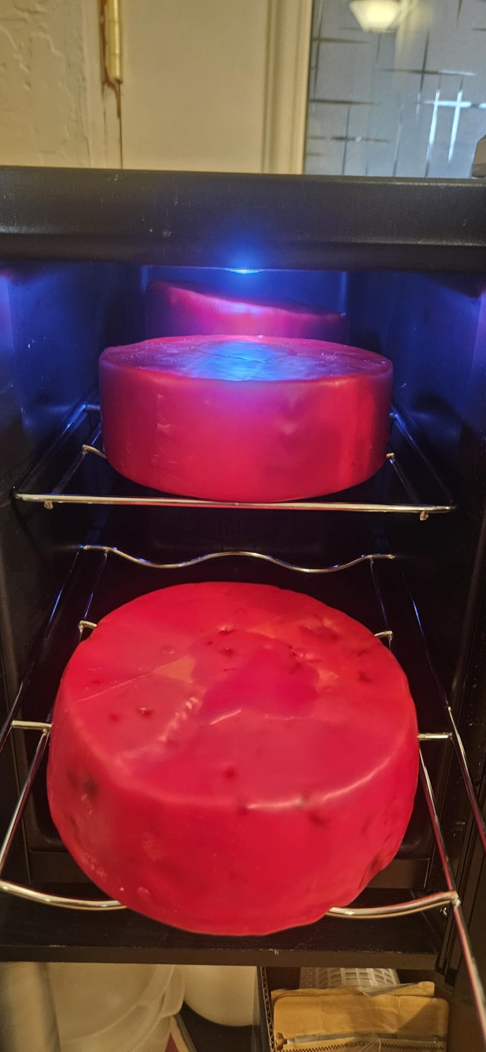 Blended Waxes, Inc. Cheese Wax Block for Cheesemaking, Premium Food Grade Wax for Preserving a Variety of Cheese Types, Red, 2 Blocks customer photo 1