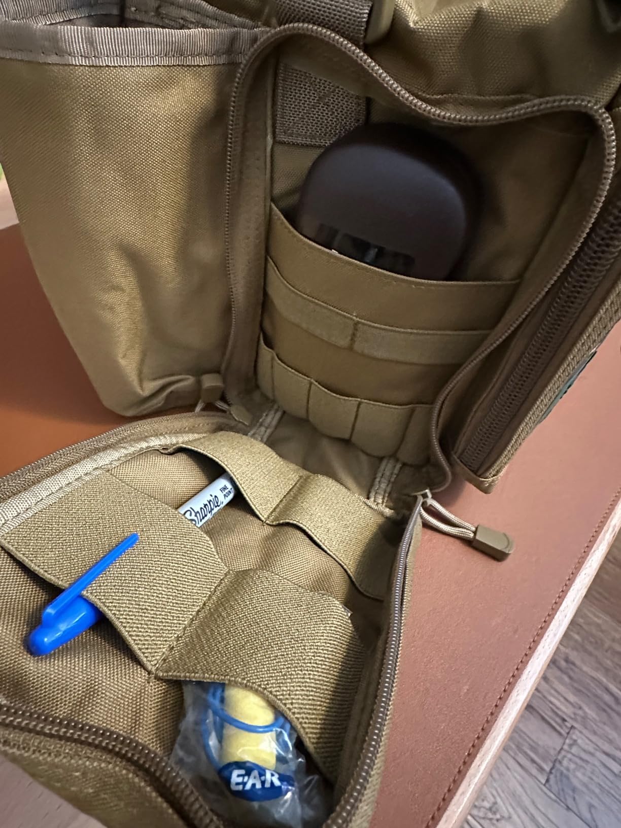 ProCase Tactical Gun Range Bag Pistol Shooting Duffle Bag, Deluxe Padded Shooting Range Bag Large Handguns Magazine Ammo Gear Accessories Pouch for Hunting Shooting Range Sport customer photo 2