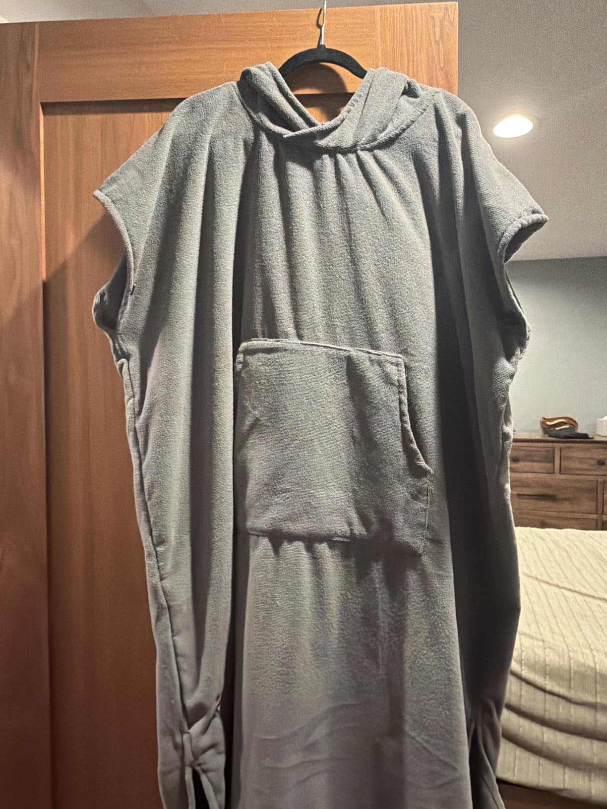 SUN CUBE Surf Poncho Changing Robe with Hood | Absorbent Quick Dry Microfiber Wetsuit Changing Towel with Pocket for Surfing Men Women customer photo 1