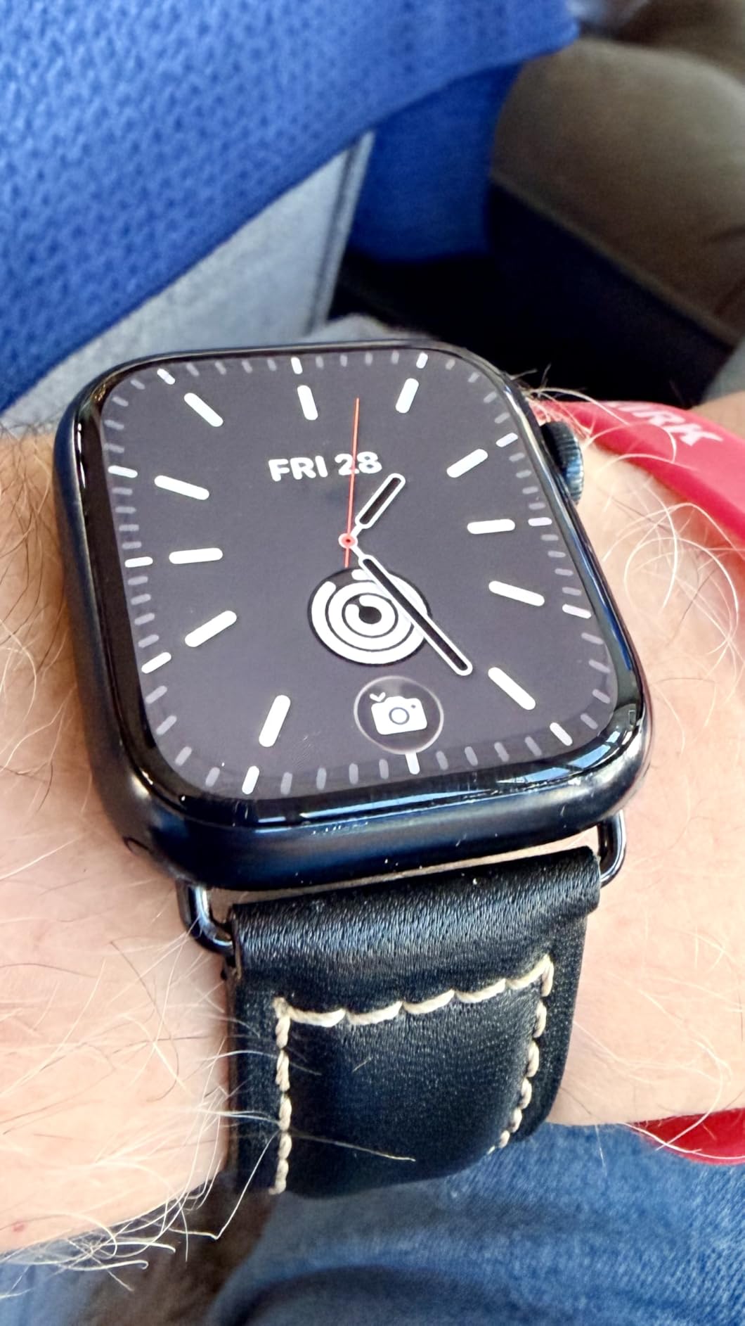 HUAFIY Compatible for Apple Watch Bands 42mm 44mm45mm46mm 49mm 38mm 40mm41mm, Genuine Leather Band Strap for iWatch Series 11/10/9/8,7,6,5,4,3,2,1, Ultra3 2 1 customer photo 1