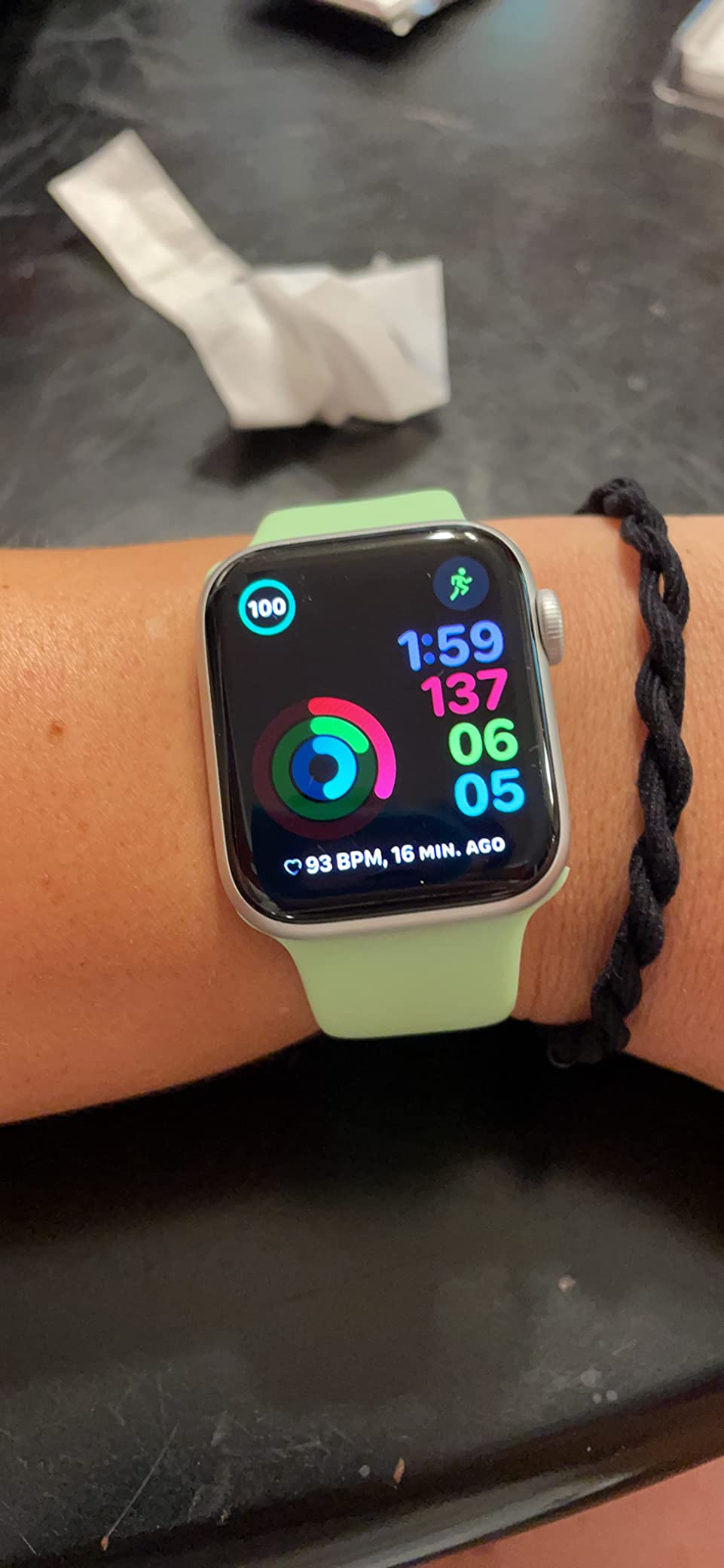 LK [6 Pack] Screen Protector for Apple Watch 40mm SE/Series 4/5/6 and Apple Watch 38mm Series 3/2/1- Bubble-Free Scratch-resistant iWatch 38mm/40mm Flexible TPU Clear Film (UF-001) customer photo 1