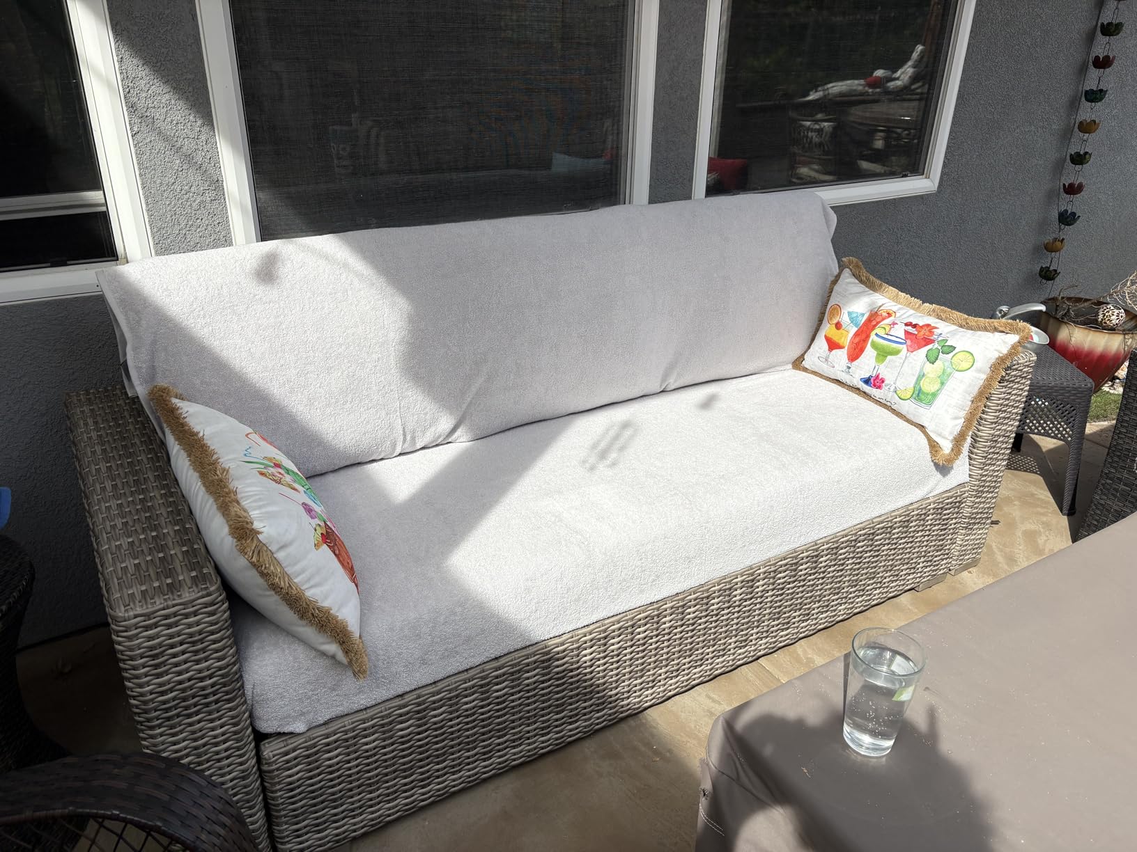 6 Piece Towel Set, 100% Cotton Soft Absorbent Turkish Towels for Bathroom, 2 Bath Towels 2 Hand Towels 2 Washcloths, Beige customer photo 2