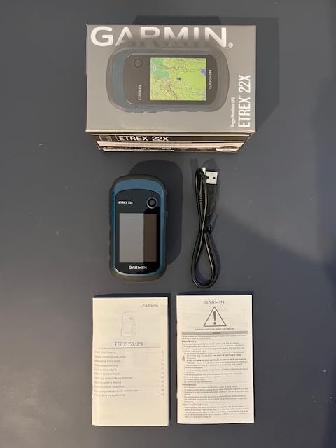 Garmin 010-02256-00 eTrex 22x, Rugged Handheld GPS Navigator, Black/Navy customer photo 1