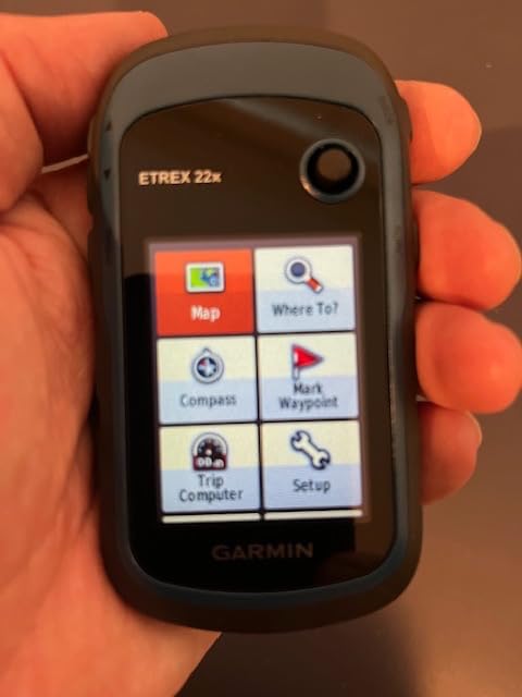 Garmin 010-02256-00 eTrex 22x, Rugged Handheld GPS Navigator, Black/Navy customer photo 2