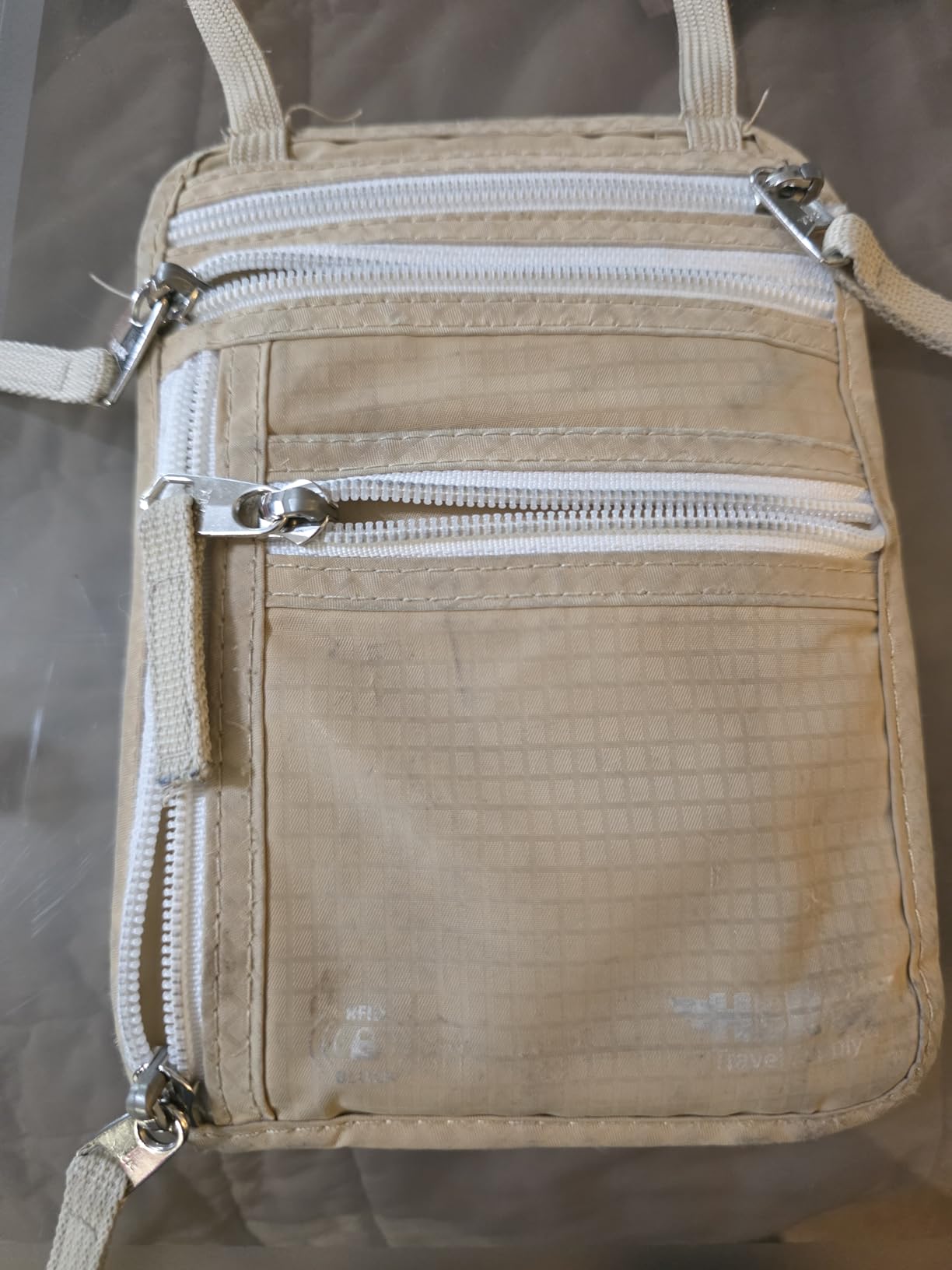 HERO Neck Wallet, RFID Blocking Passport Holder, Easy to Conceal Travel Pouch customer photo 2