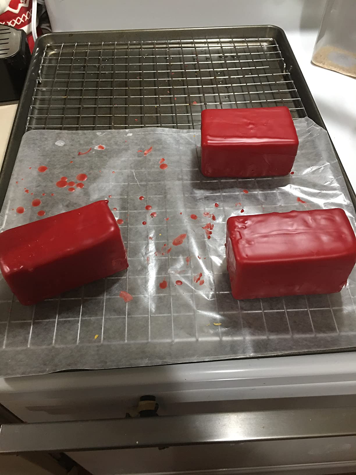 Blended Waxes Inc. Cheesemaking Wax Block - Premium Food Grade Wax, Can Be Used For A Variety Of Cheese Types, Red, 3 Blocks customer photo 2