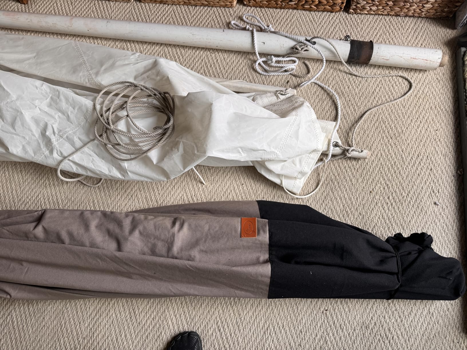 Ho Stevie! Canvas Surfboard Bag Cover - No Melted Wax on Car - Sun/Ding Protection customer photo 2