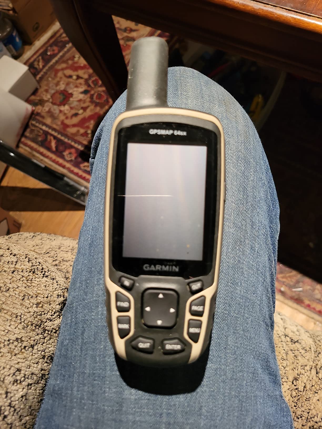 Garmin GPSMAP 64sx, Handheld GPS with Altimeter and Compass, Preloaded with TopoActive Maps, Black/Tan customer photo 1