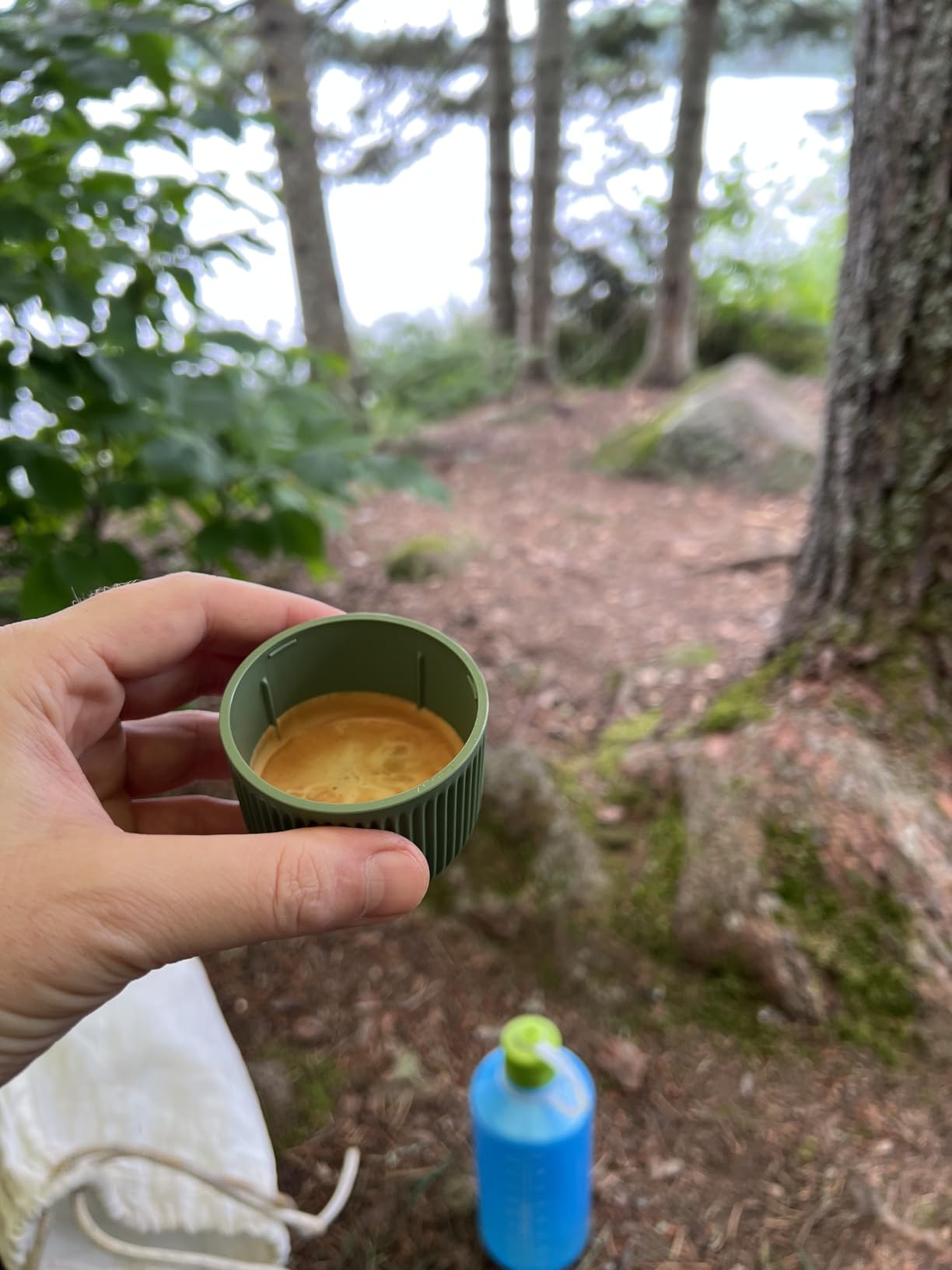 WACACO Nanopresso Portable Espresso Maker Bundled with Protective Case, Upgrade Version of Minipresso, Mini Travel Coffee Machine, Perfect for Camping, Travel and Office customer photo 2