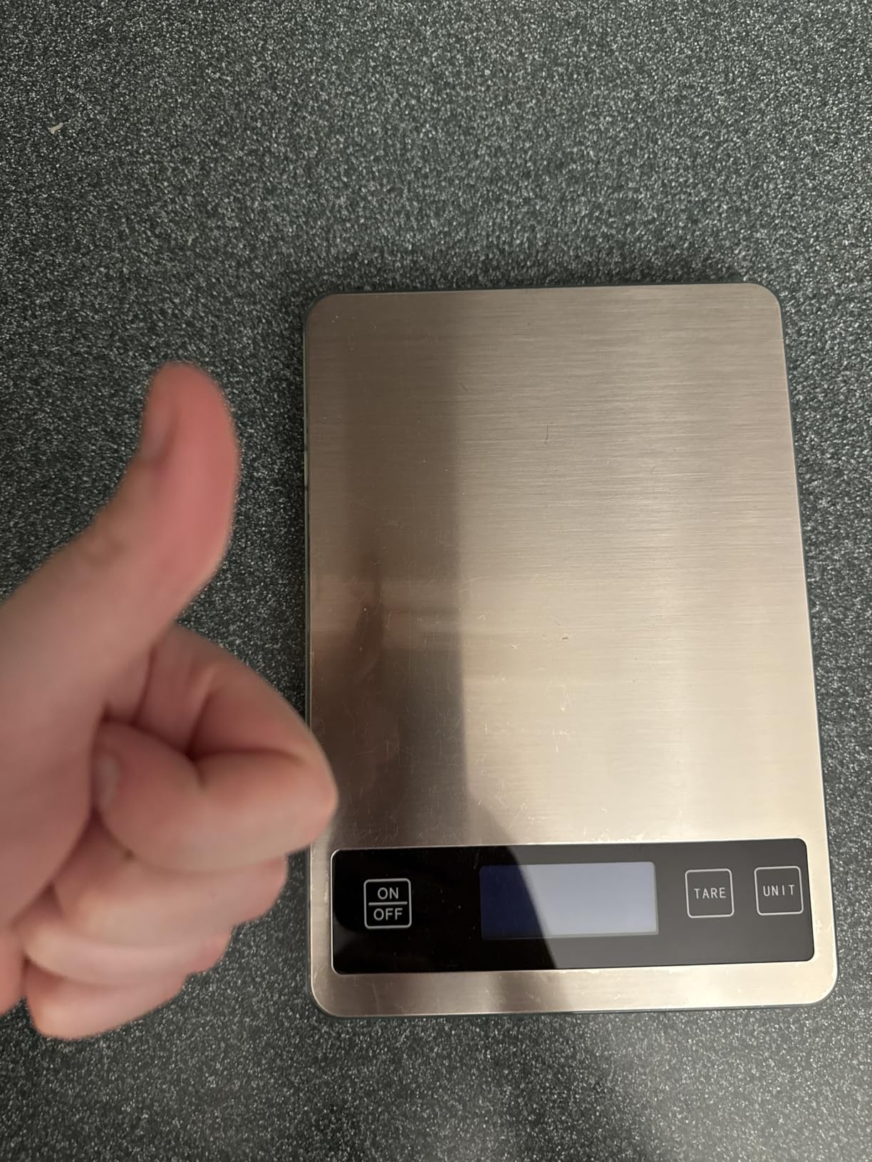 Nicewell Food Scale, 22lb Digital Kitchen Scale Weight Grams and oz for Cooking Baking, 1g/0.1oz Precise Graduation, Stainless Steel and Tempered Glass customer photo 2