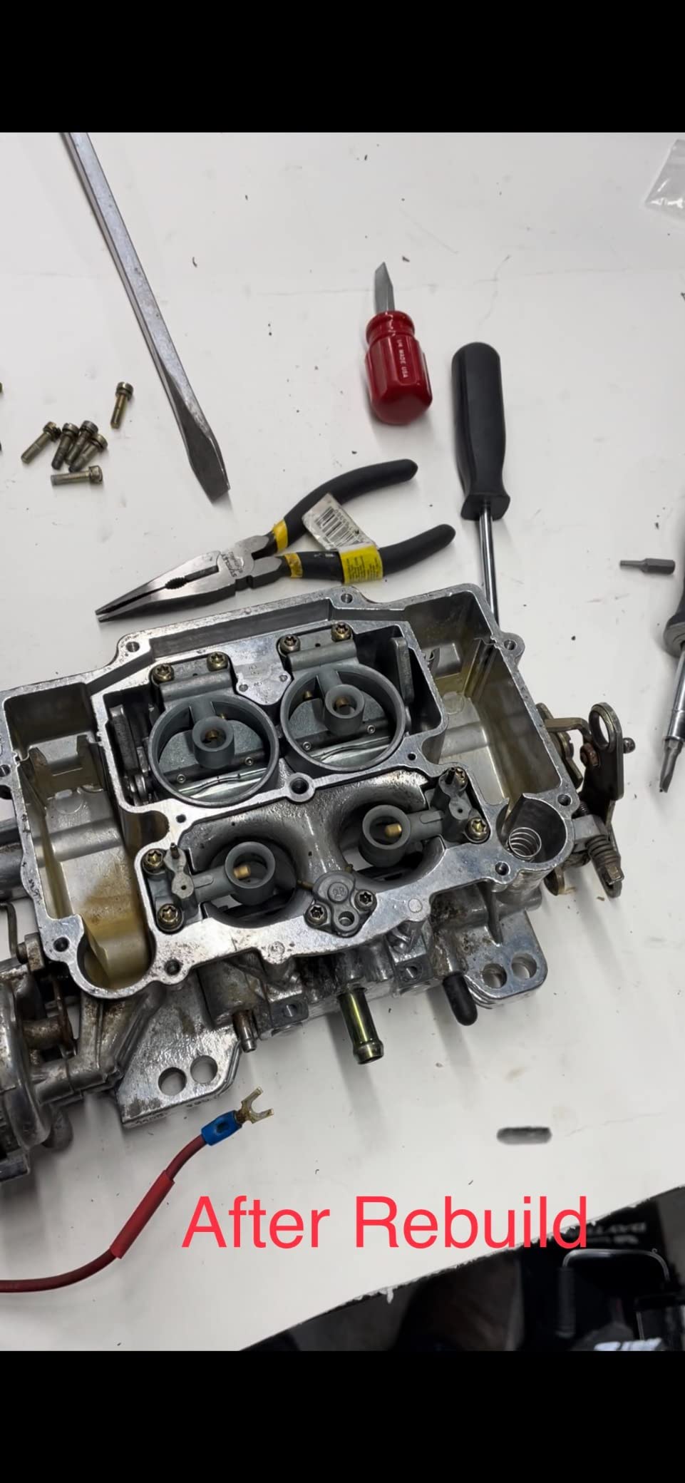 Carburetor Rebuild Kit for Edelbrock 1405 1406 1407 1408 1409 1410 1411 (With Bowl Cover Gasket) customer photo 1