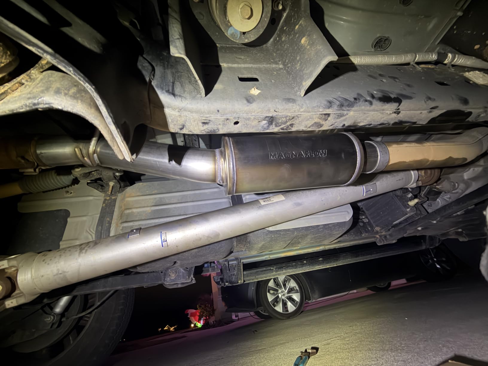 MagnaFlow Performance Exhaust System 19493: Direct-Fit Muffler Replacement Kit with Muffler customer photo 2