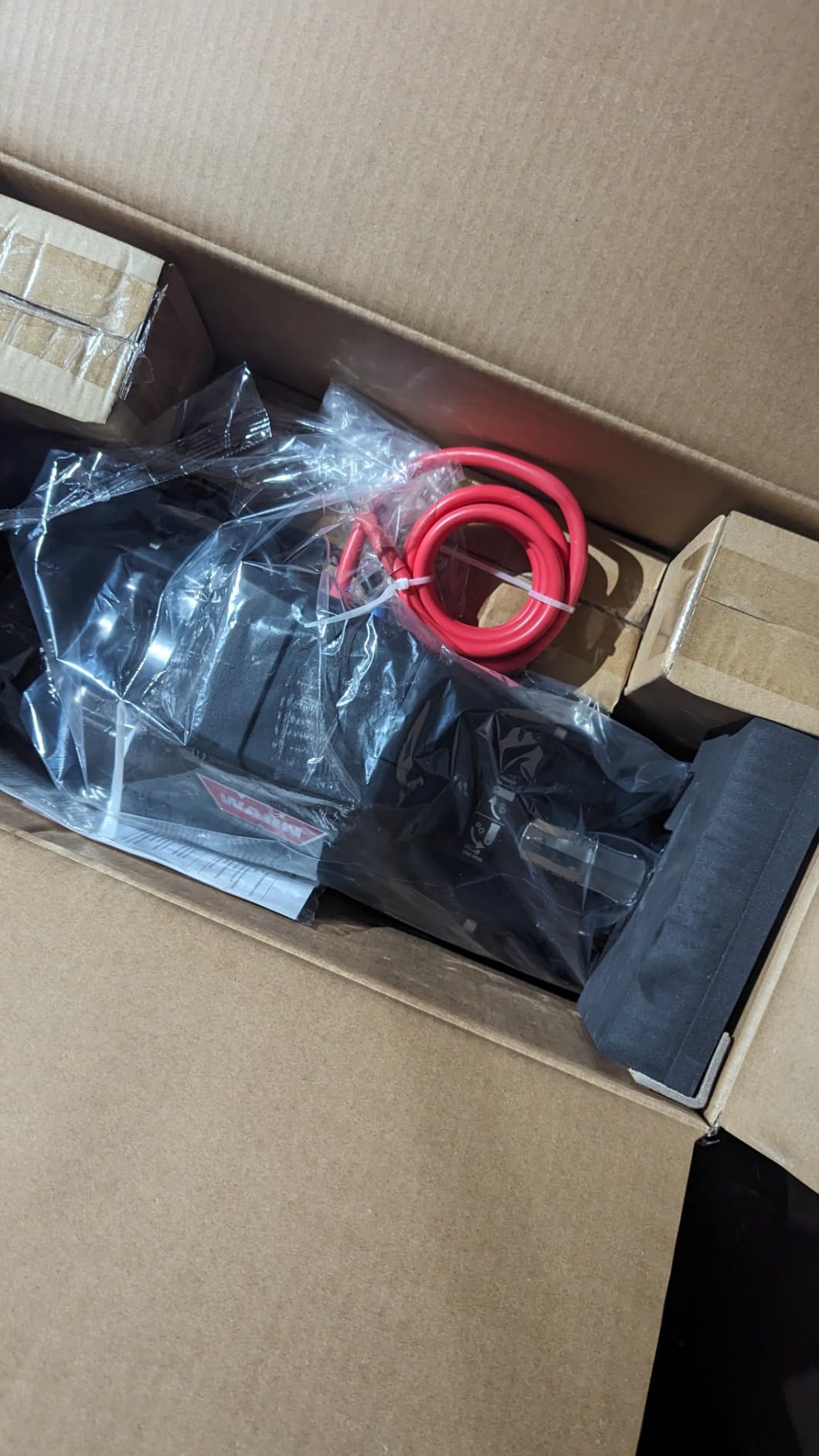 WARN 103254 VR EVO 12 Electric 12V DC Winch with Steel Cable Wire Rope: 3/8