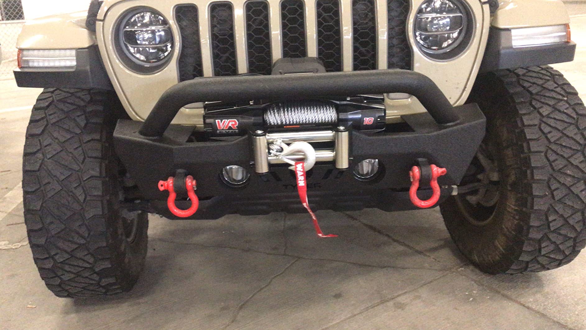 WARN VR EVO 10 Standard Duty Electric Winch for 1/2-ton Pickups, Jeeps, and Larger SUVs, 12V DC, 10,000 lb Line Pull, 90 ft Steel Cable with Roller Fairlead, Relocatable Control Pack customer photo 2