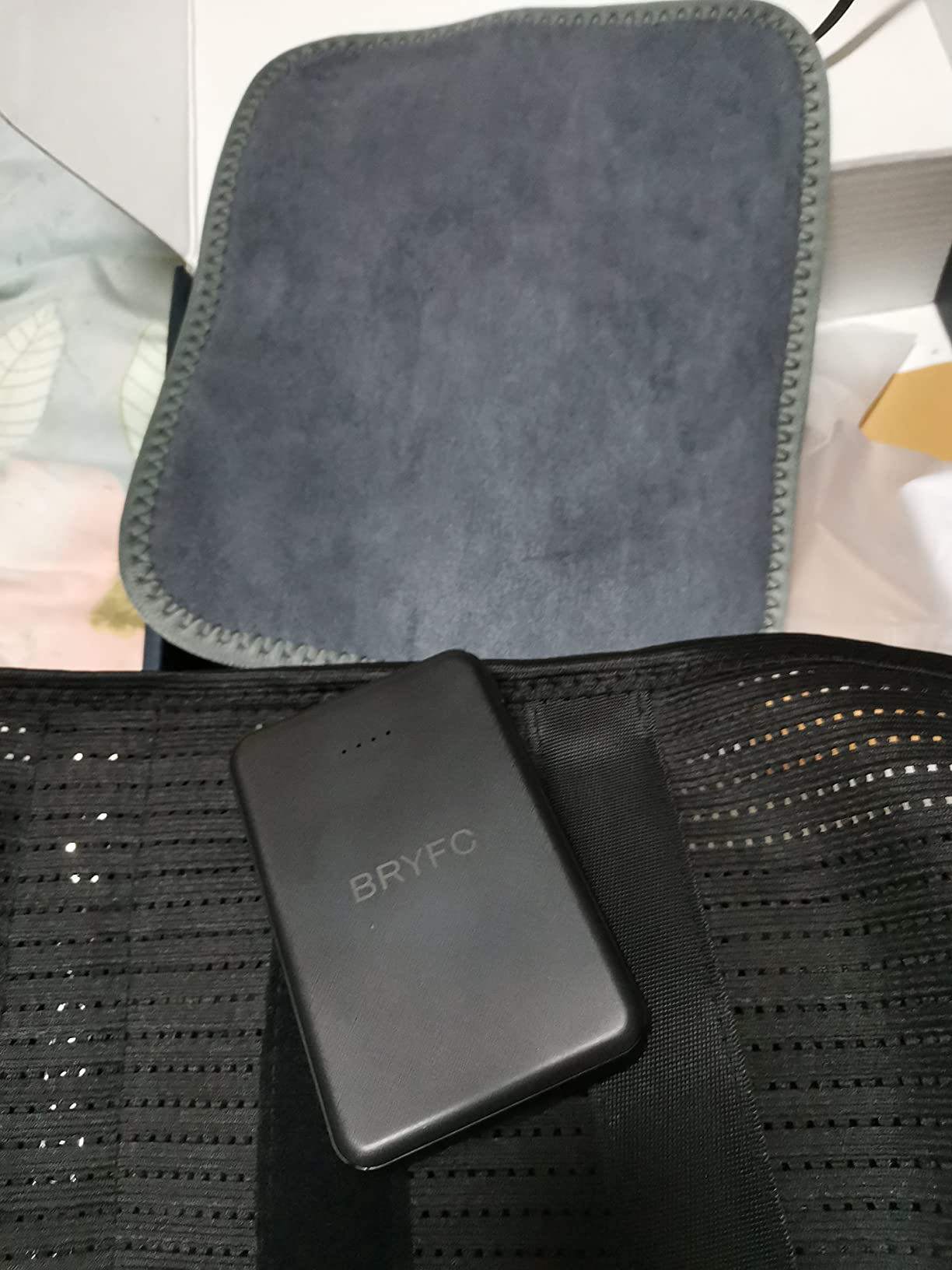 Decompression Belt - Inflatable Spinal Traction Brace for Lumbar Support and Lower Back Pain, Back Reliever for Men and Women, Navy Blue (29-49 Inch Waist) customer photo 2