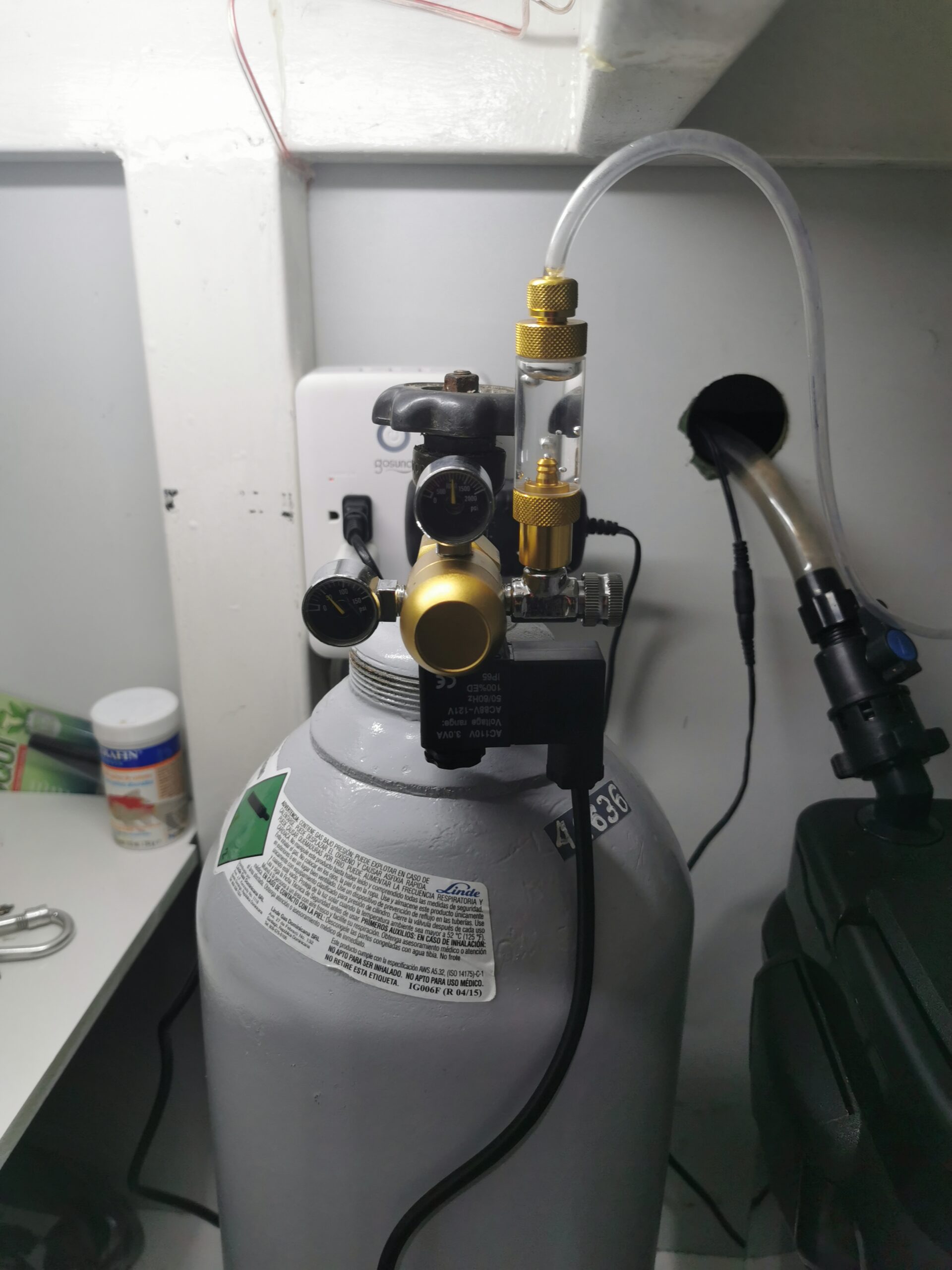 Aquarium CO2 Regulator with Bubble Counter Solenoid Check Valve Adjustable for Standard US Planted Tank CO2 customer photo 1