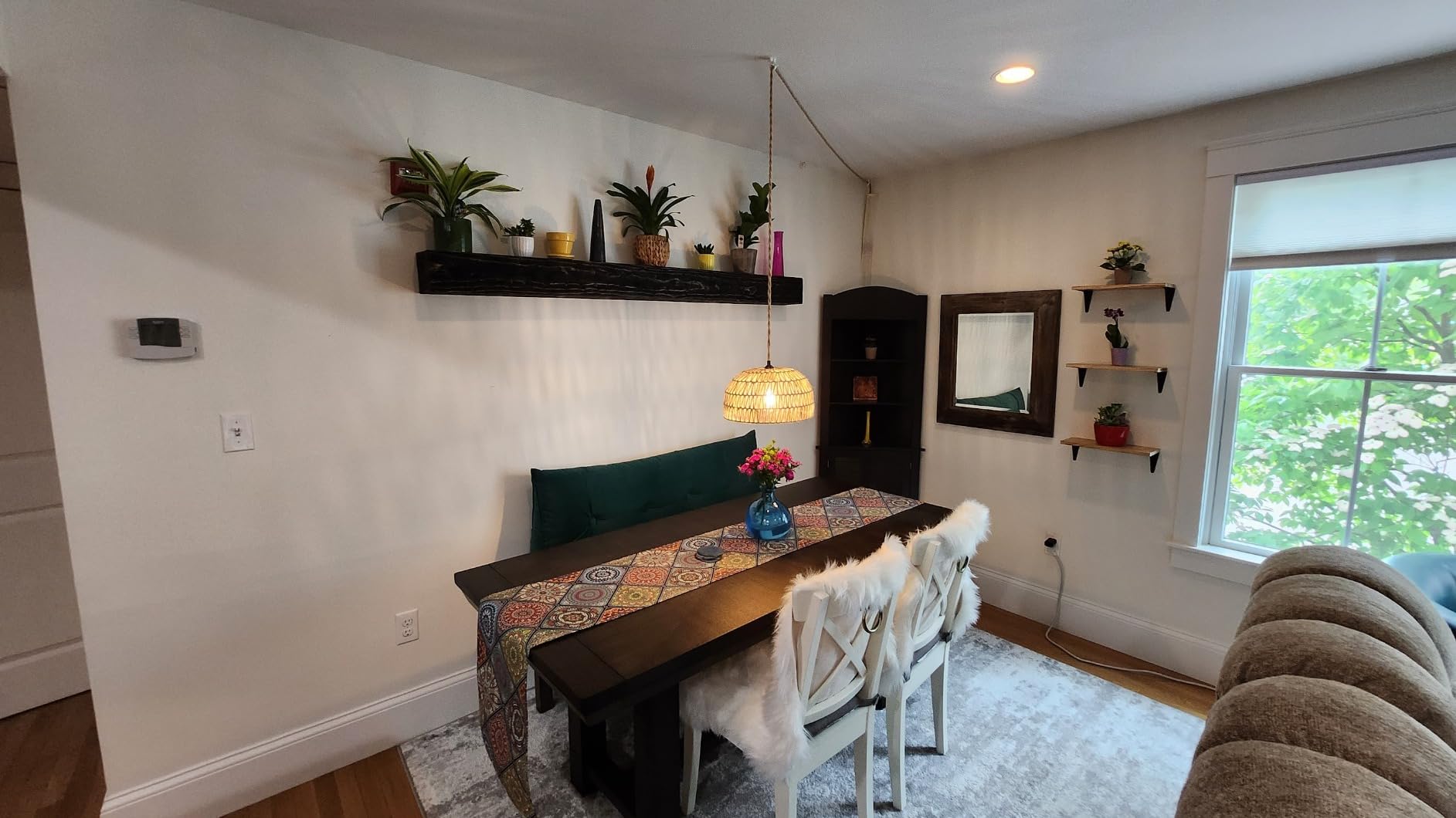 Signature Design by Ashley Moriville Rectangular Dining Extension Table, 2 Extension Leaves, Seats 8, 36