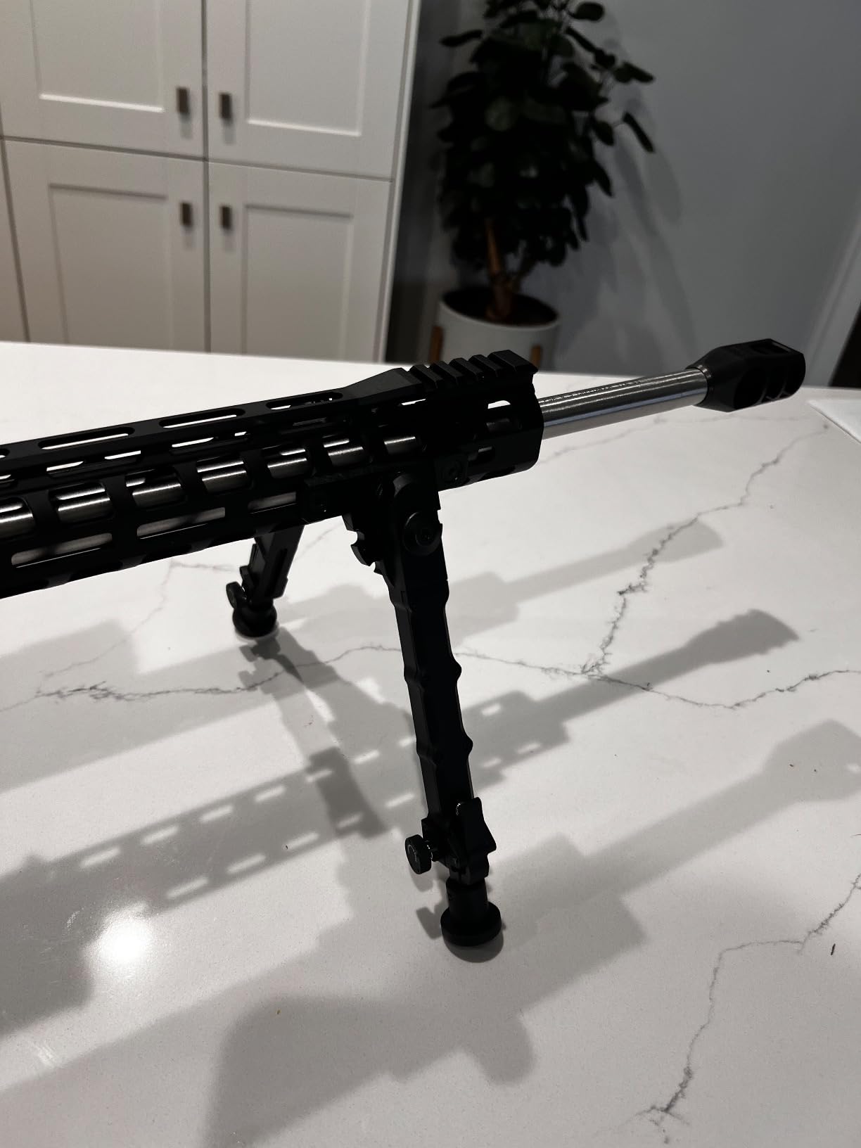 MidTen 7.5-9 Inches Rifle Bipod Adjustable Compatible with M-Rail Bipod for Rifle for Outdoor, Range, Hunting and Shooting Bipod for M-Rails customer photo 2
