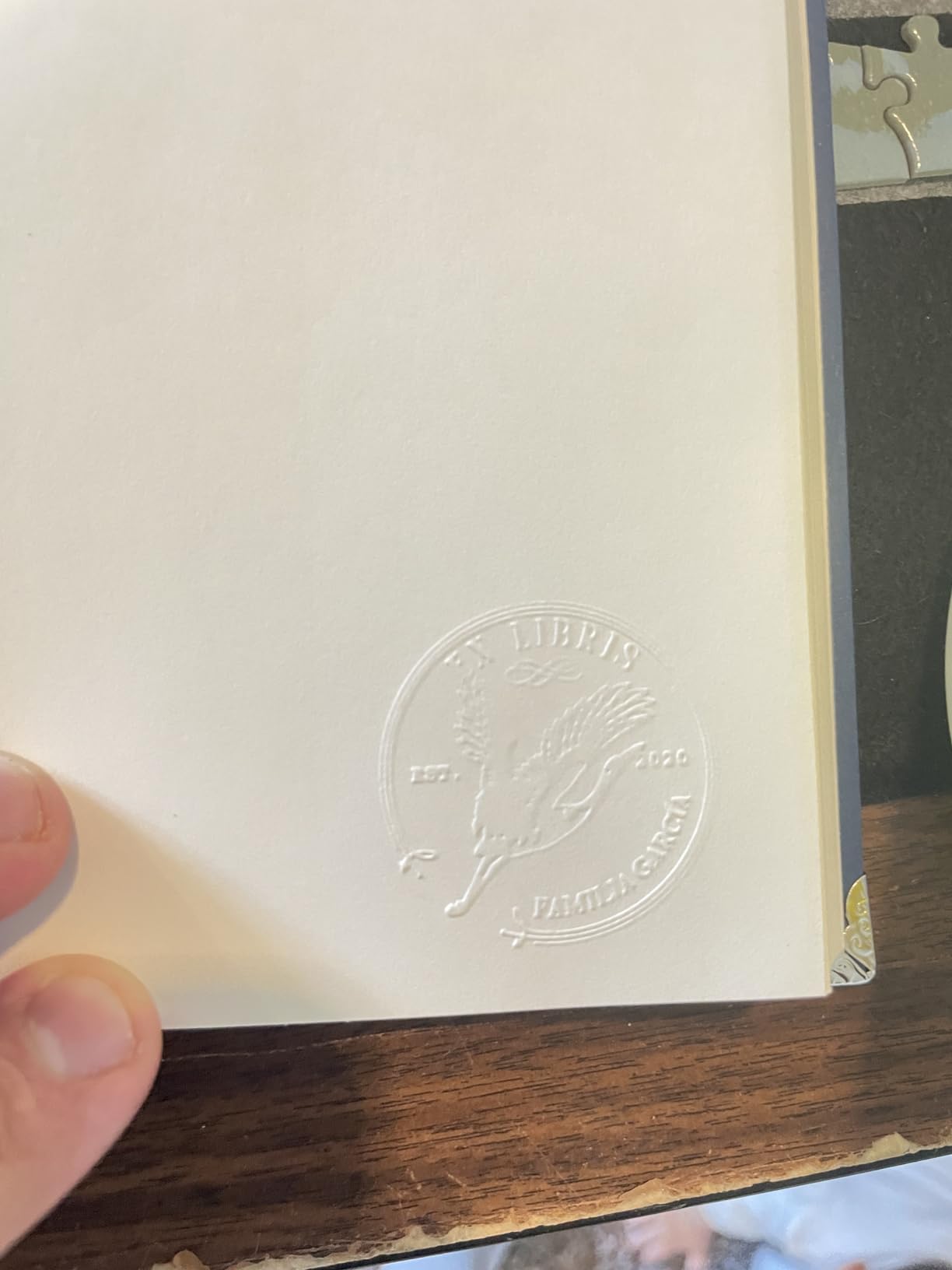 Custom Logo Embosser Seal Stamp Your Own Design Personalized 1 x 5/8