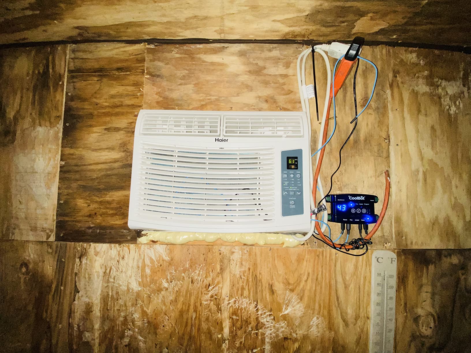 CoolBot (Blue) - Turn any room into a walk-in cooler with your own air conditioner customer photo 1