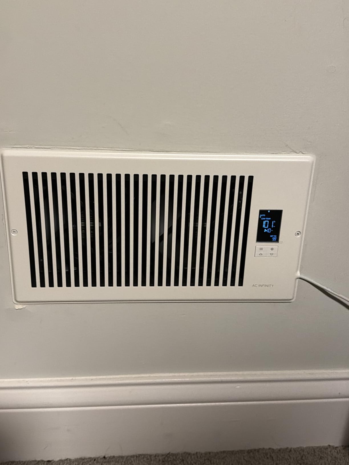 AC Infinity AIRTAP T6 Bronze, Register Booster Fan for 6 x 10 Register Holes, Improves Heating & Cooling Vents, Quiet 10-Speeds, Bluetooth App Control Data Alerts customer photo 1