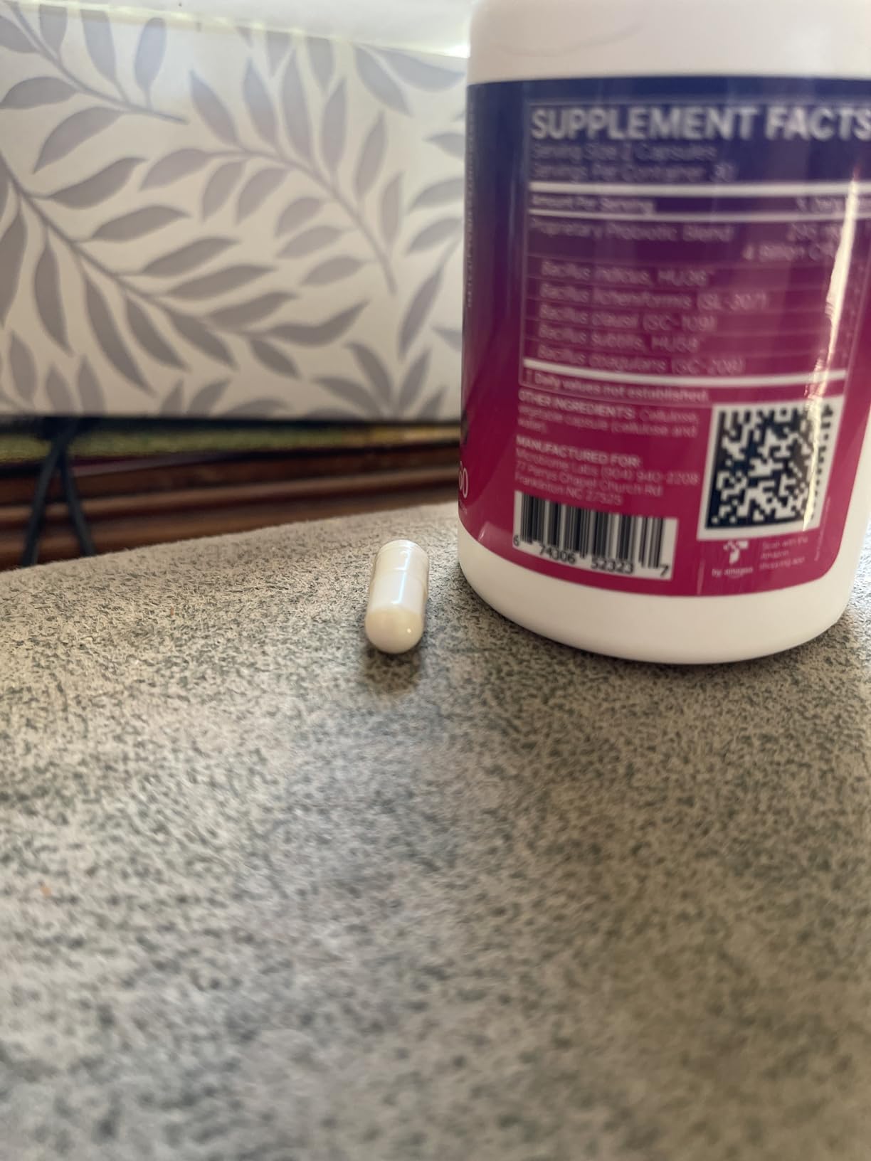 MegaSporeBiotic Probiotics for Women & Men - Spore-Based Probiotic for Gut Health & Digestive Support - Shelf-Stable, Travel-Friendly, Mens & Womens Probiotics (60 Capsules) customer photo 1