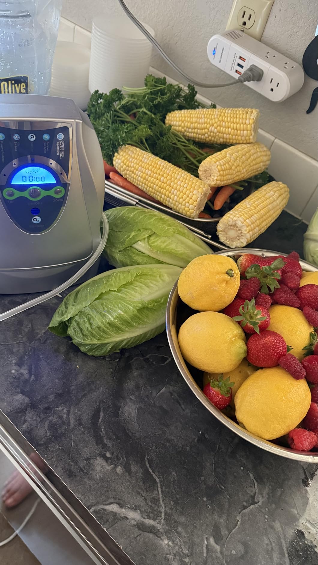 VTAR Ozone Machine, 500mg/h Multipurpose Ozone Machine Purify Air, Water, Fruits, Vegetables, Toothbrushes, Aquarium. Fruit Cleaner Device in Water customer photo 2