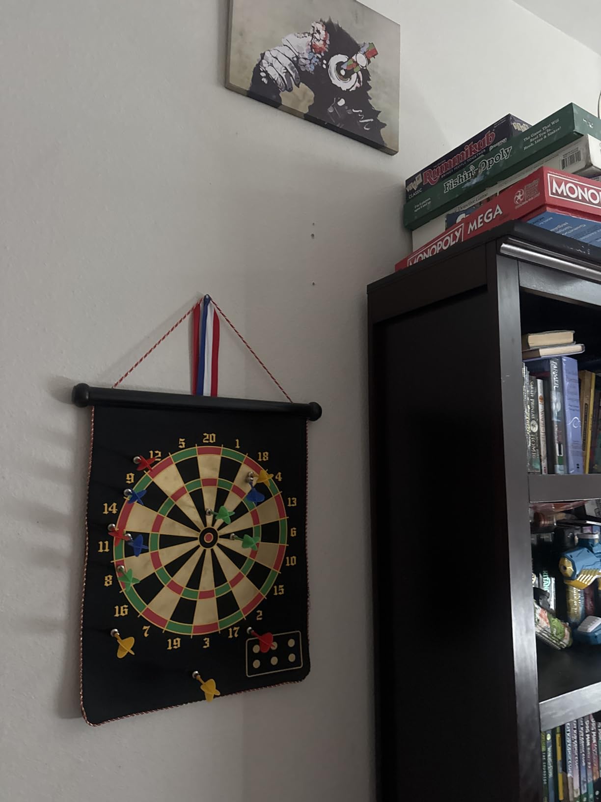 Mixi Magnetic Dart Board Outdoor Game for Kids with 12 Darts, Best Toys Gifts for Teenage Boys Girls Age 5 6 7 8 9 10 11 12 13 14 15 16 Years customer photo 1