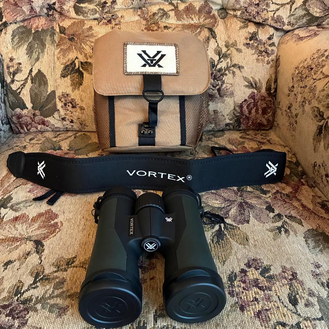 Vortex Optics Crossfire HD 10x42 Binoculars - HD Optical System, Tripod Adaptable, Rubber Armor, Waterproof, Fogproof, Shockproof, Included GlassPak - Unlimited, Unconditional Warranty customer photo 2
