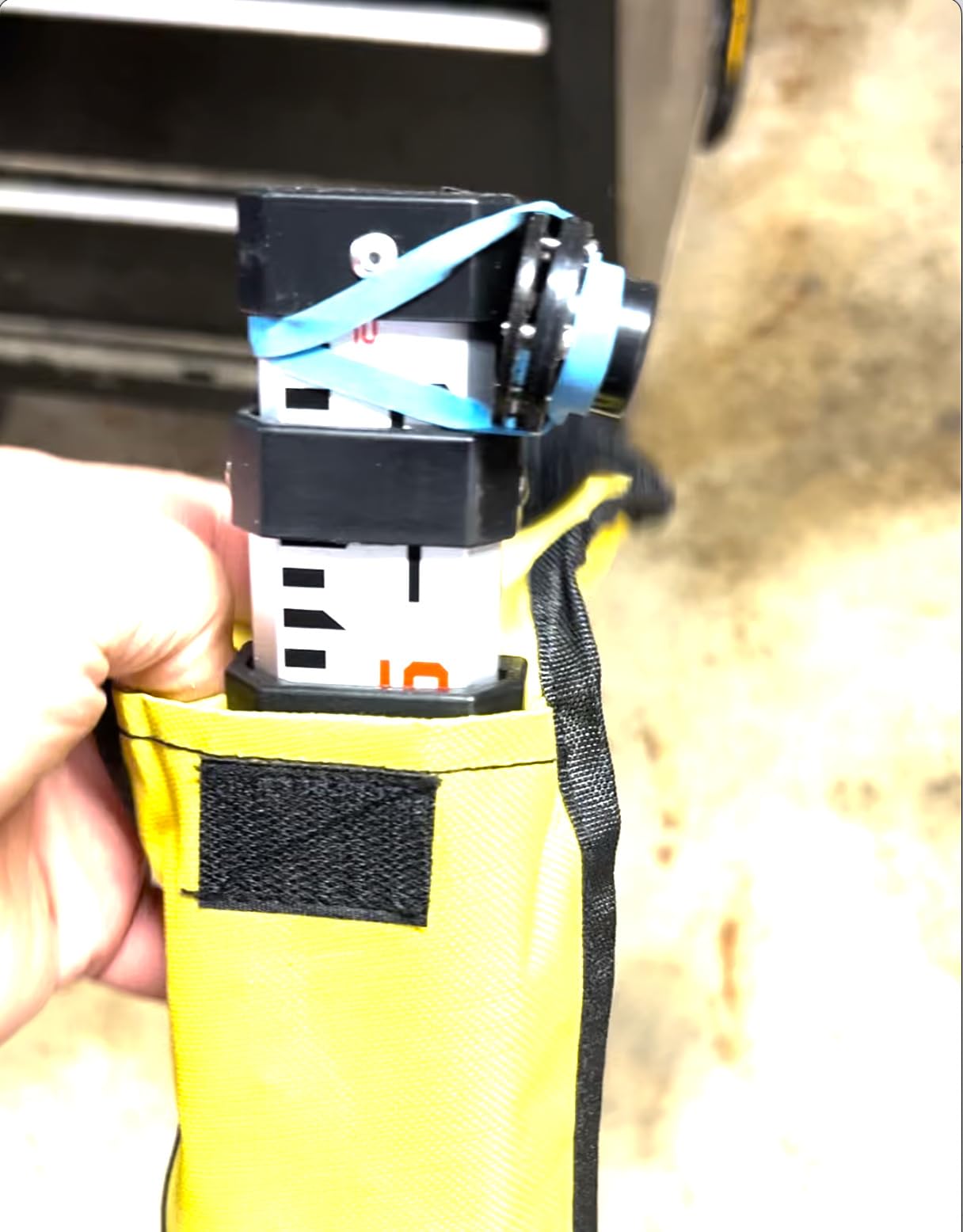 Firecore 16-Foot Aluminum Grade Rod - 10ths, 5 Sections Telescopic with Bubble Level-FLR500B customer photo 1