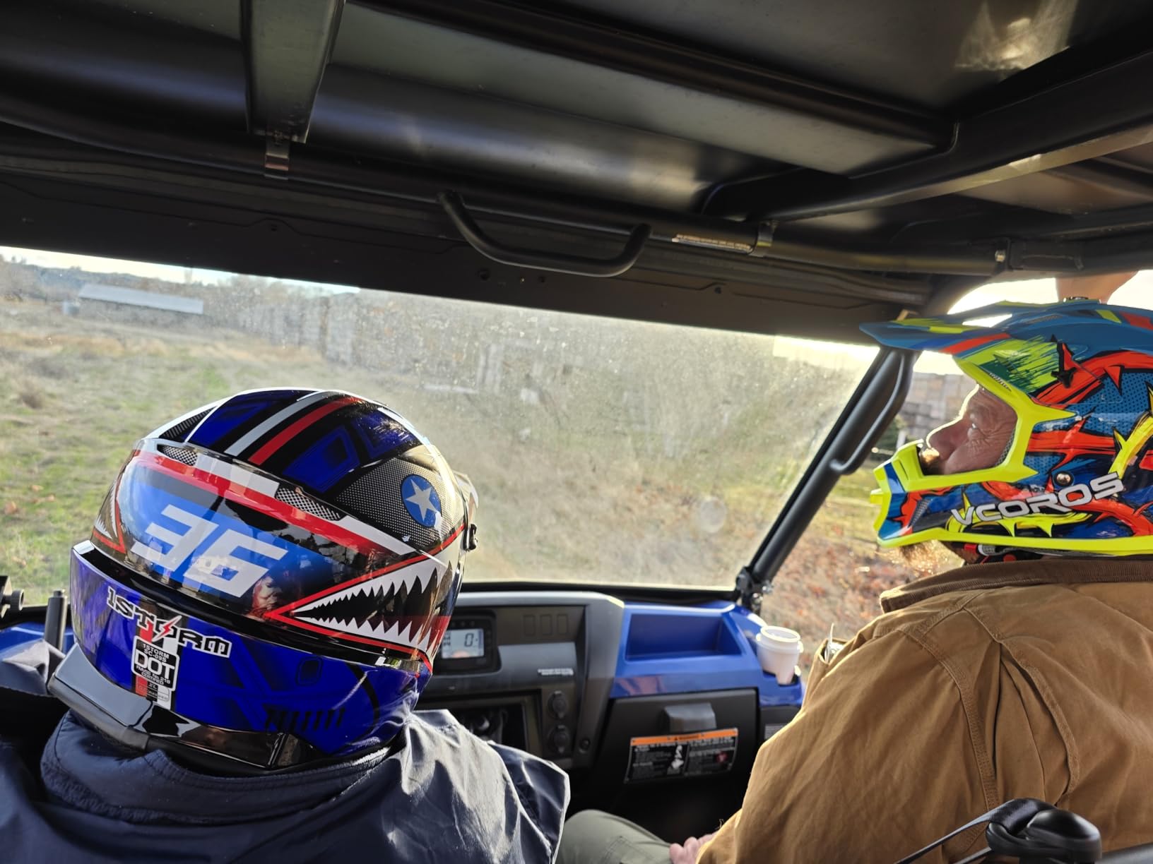 1Storm Adult Motocross Helmet BMX MX ATV Dirt Bike Downhill Mountain Bike Helmet Racing Monster Shark Style HKY_SC09S customer photo 1