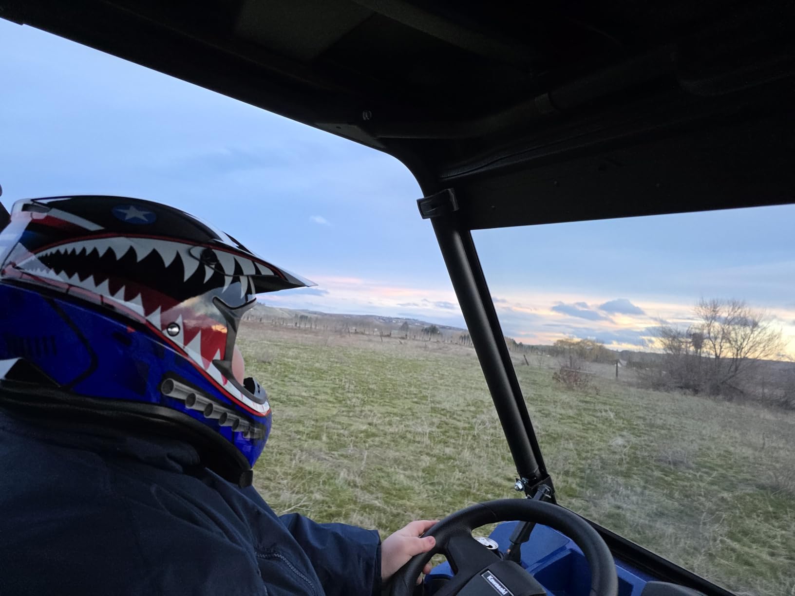 1Storm Adult Motocross Helmet BMX MX ATV Dirt Bike Downhill Mountain Bike Helmet Racing Monster Shark Style HKY_SC09S customer photo 2