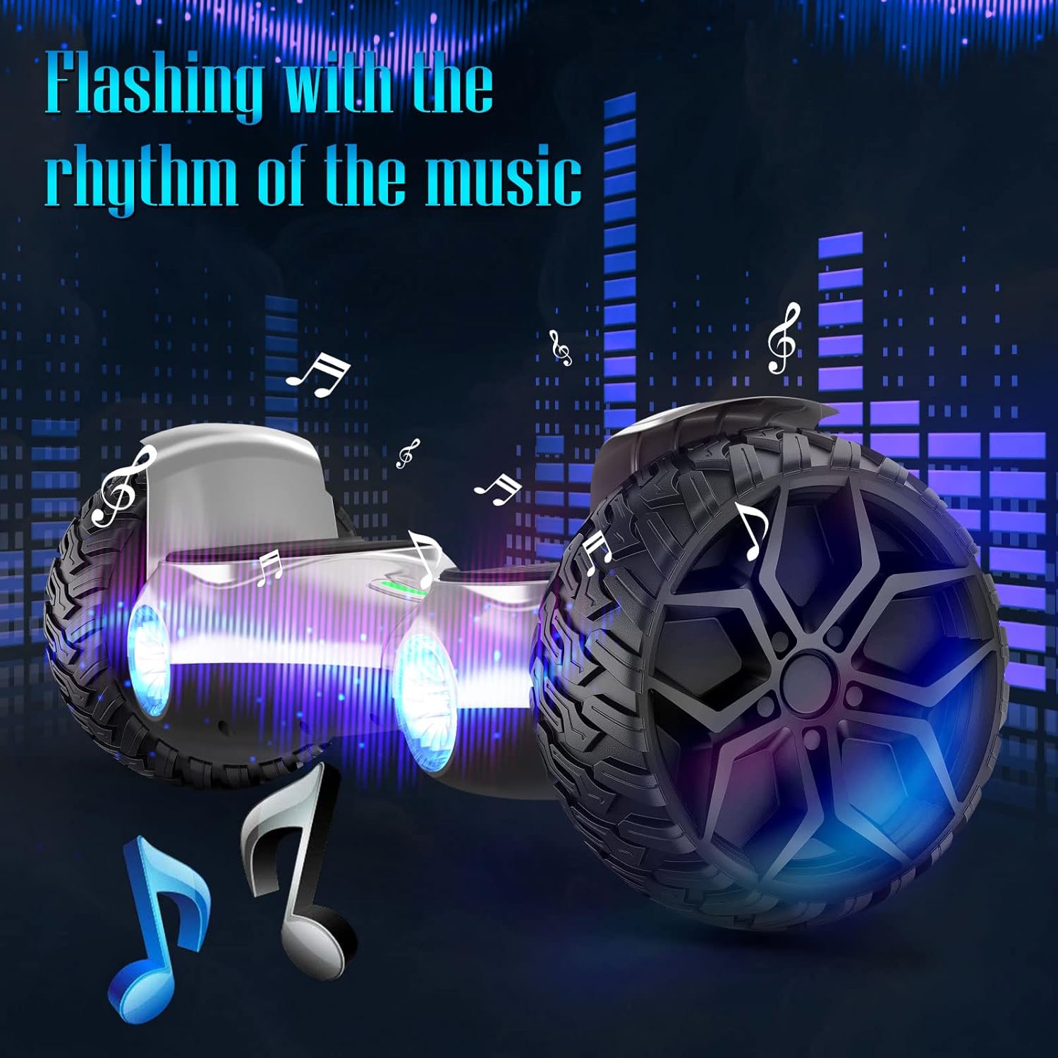 UNI-SUN All Terrain Hoverboard, 8.5