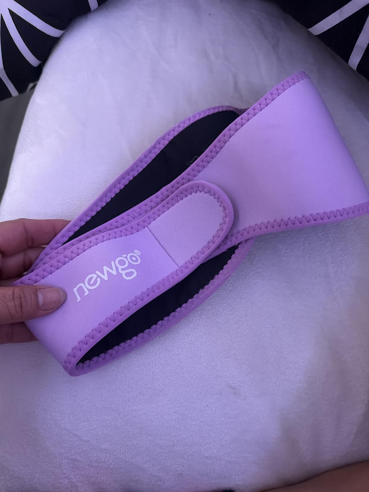 NEWGO Wisdom Teeth Ice Pack Head Wrap for Face Oral Surgery, FSA Eligible, Jaw Ice Pack for Face with 4 Hot Cold Gel Pack for TMJ, Tooth Extraction, Tonsillectomy Recovery customer photo 1